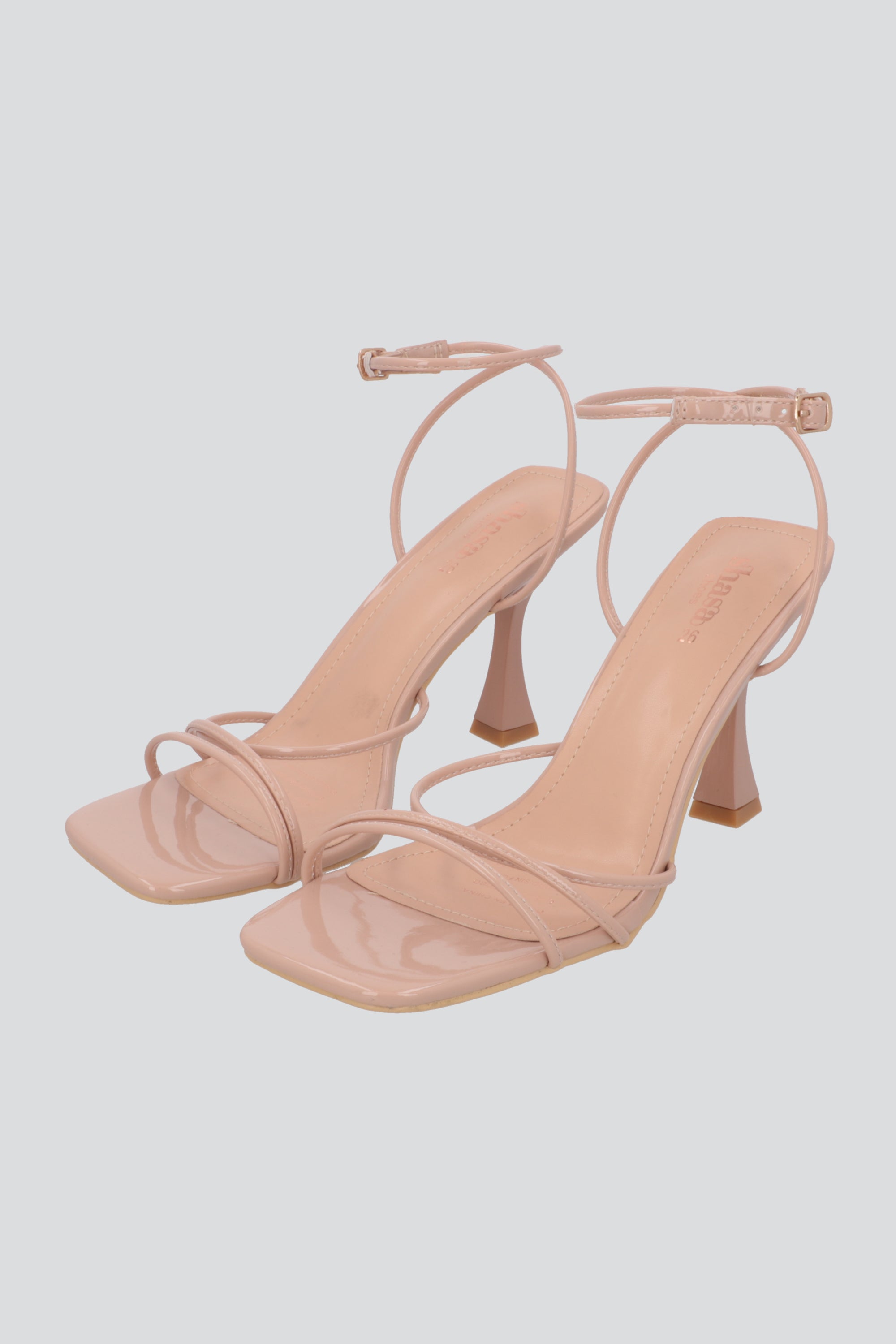 Tacon straps delgado NUDE