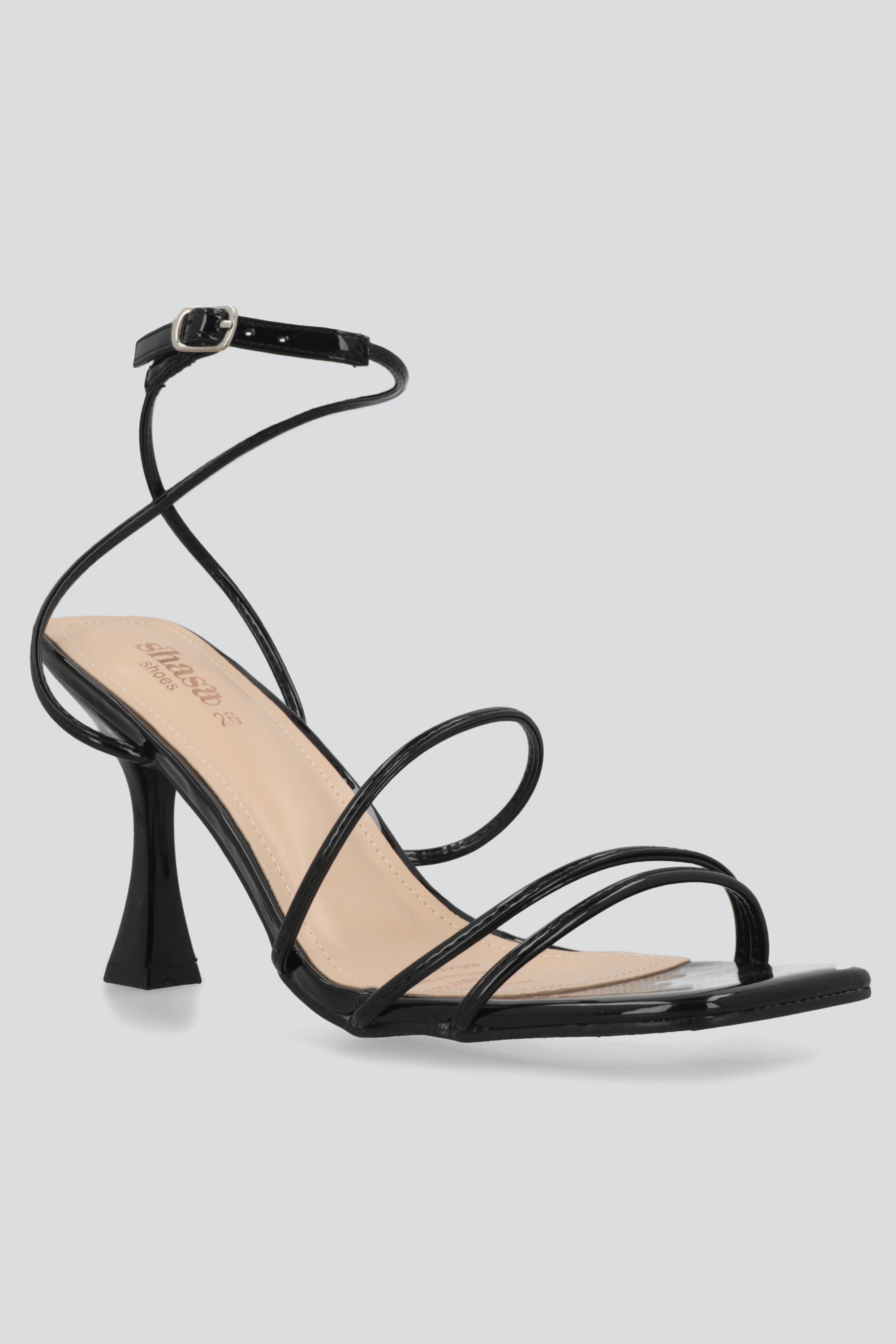 Tacon straps delgado NEGRO