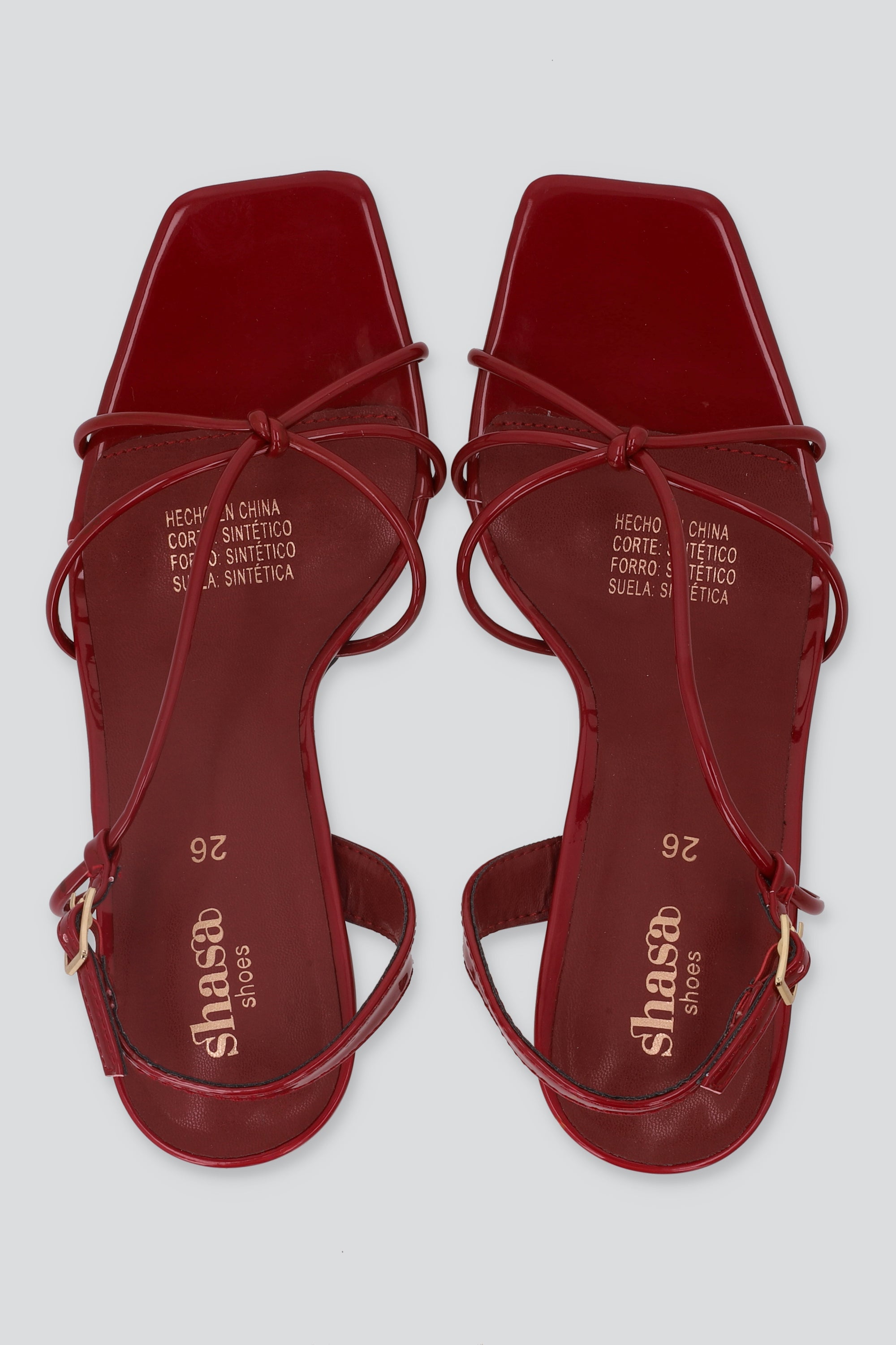 TACON NUDO KITTEN ROJO