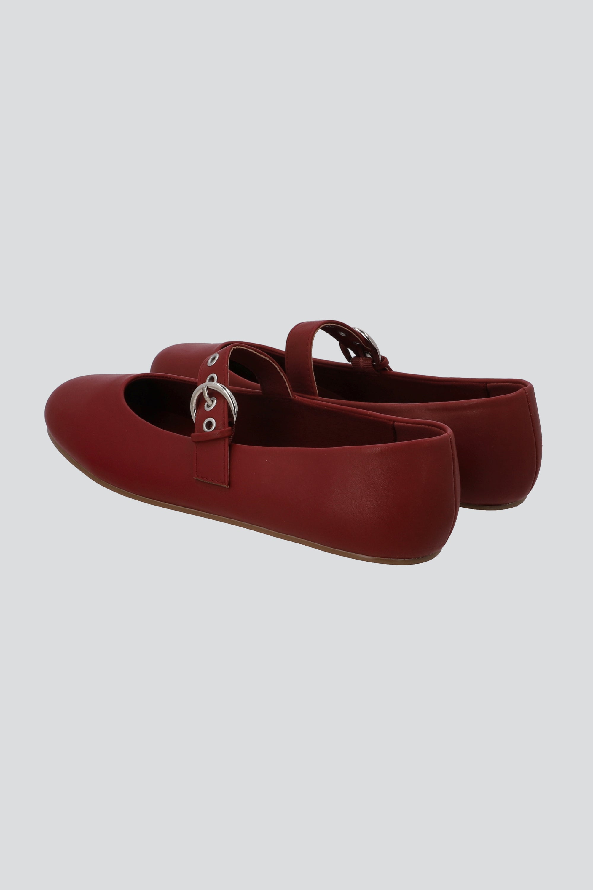 Flat mary jane sueve sencilla ROJO