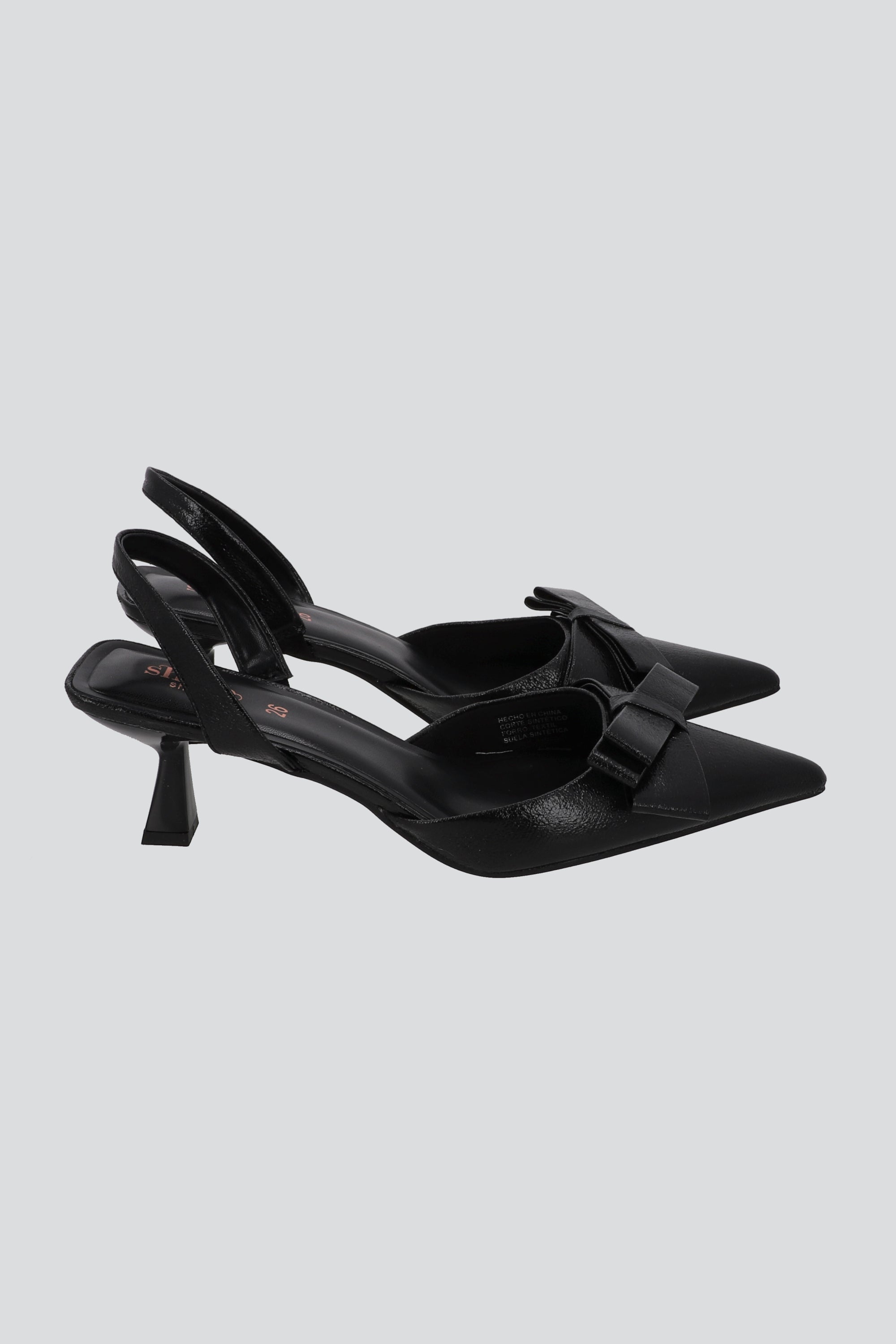 TACON POINTY MOÑO KITTEN NEGRO