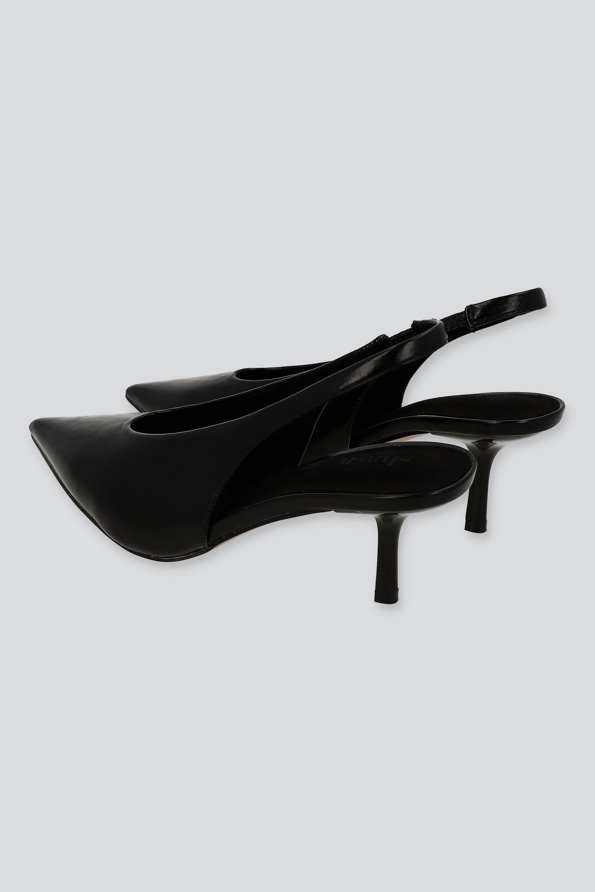 TACON POINTY LISO NEGRO