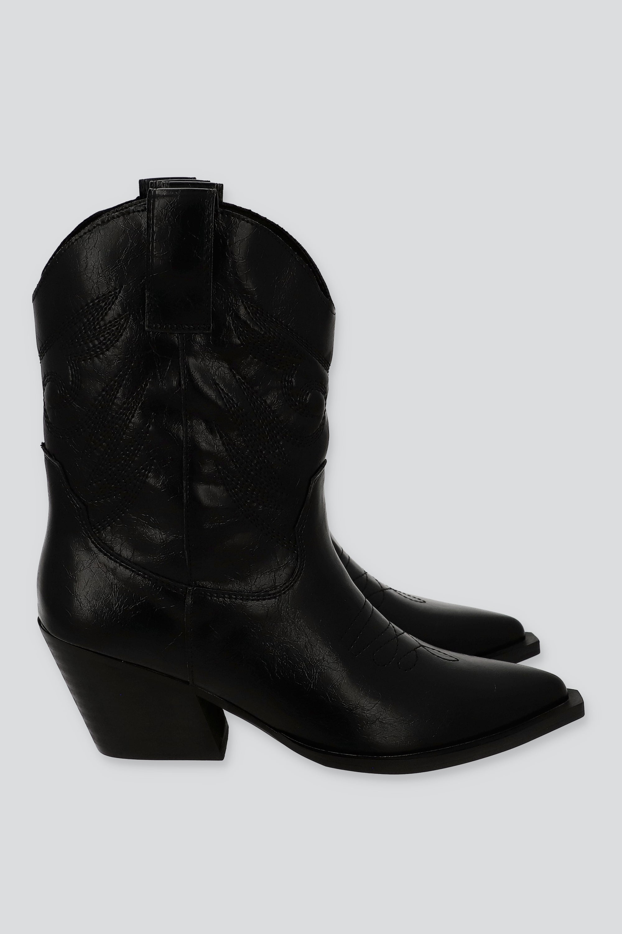BOTA VAQUERA DESGASTE NEGRO