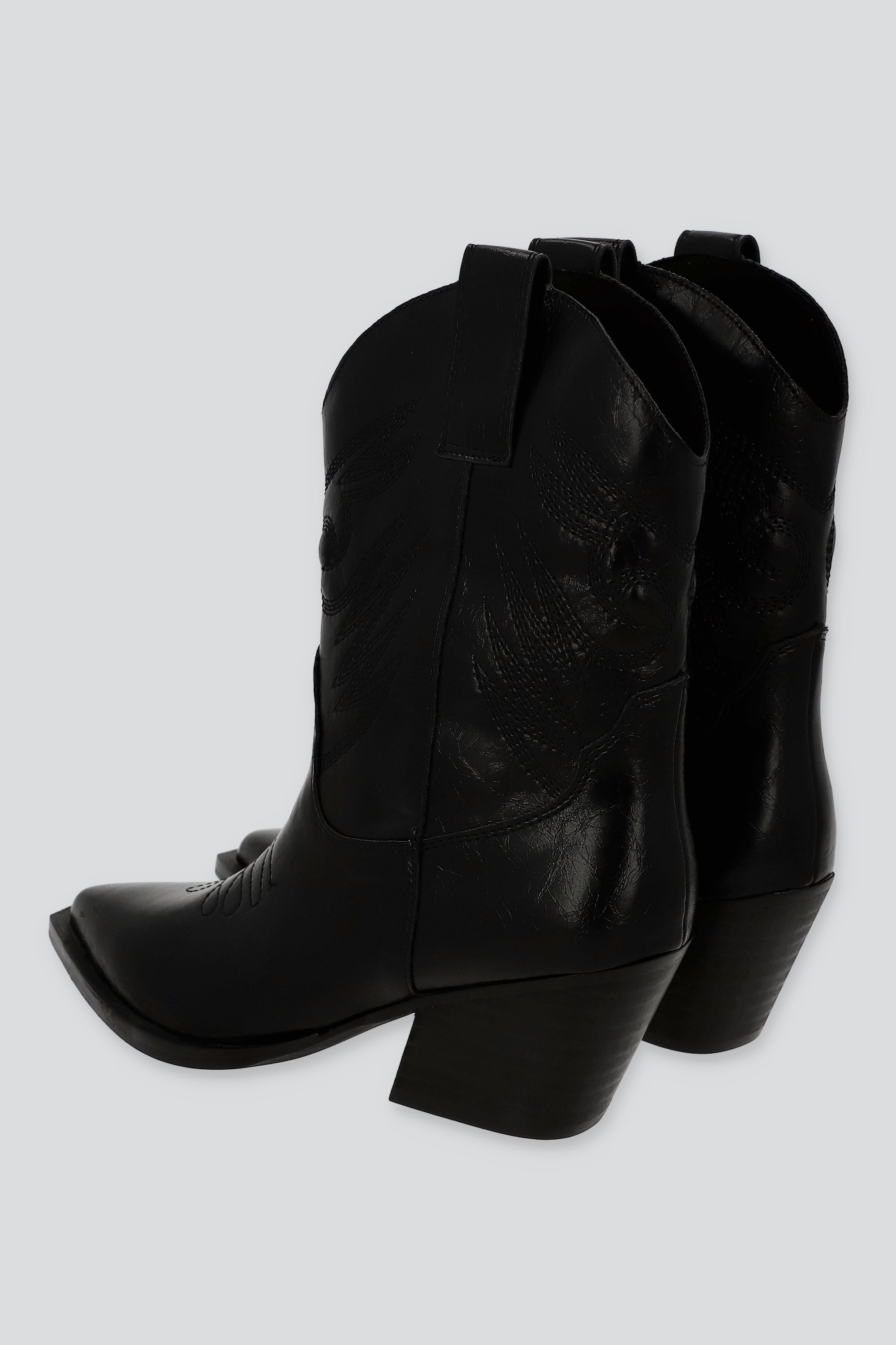 BOTA VAQUERA DESGASTE NEGRO
