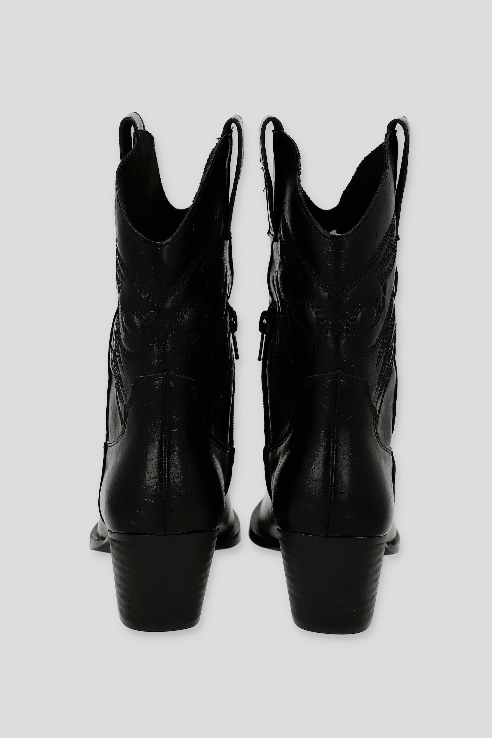 BOTA VAQUERA DESGASTE NEGRO