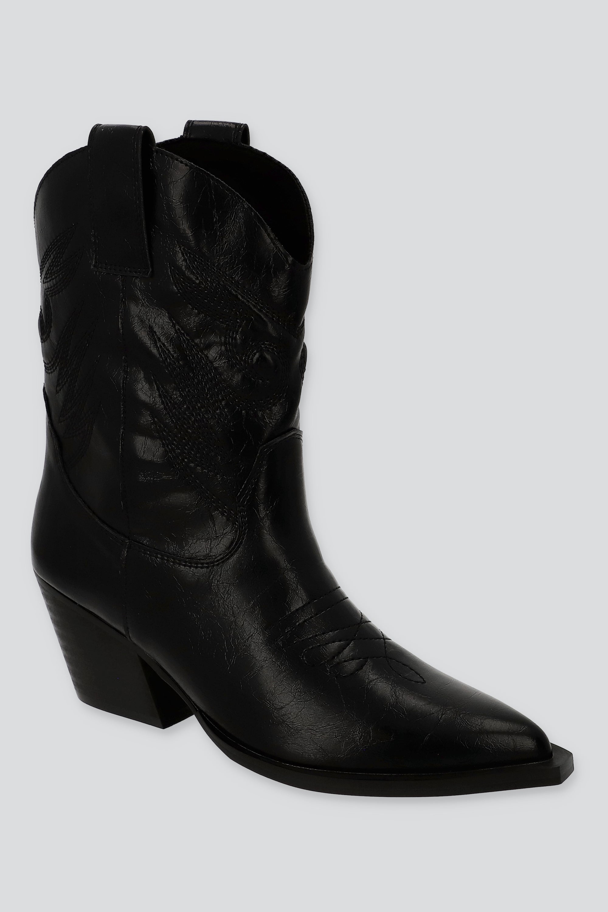 BOTA VAQUERA DESGASTE NEGRO