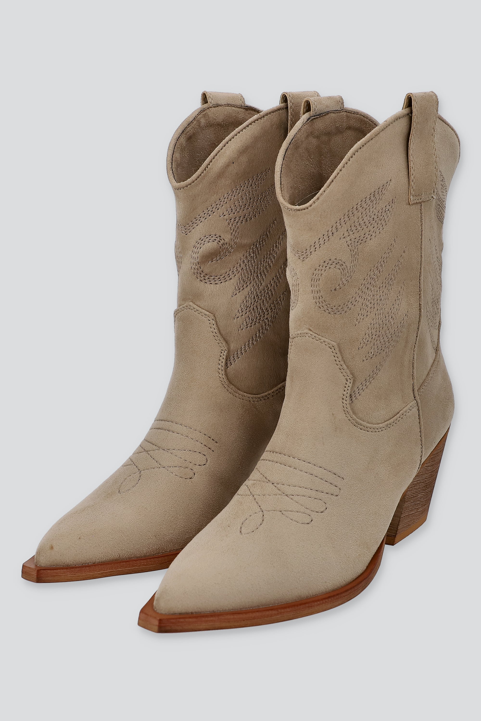 BOTIN VAQUERO SUADE NUDE