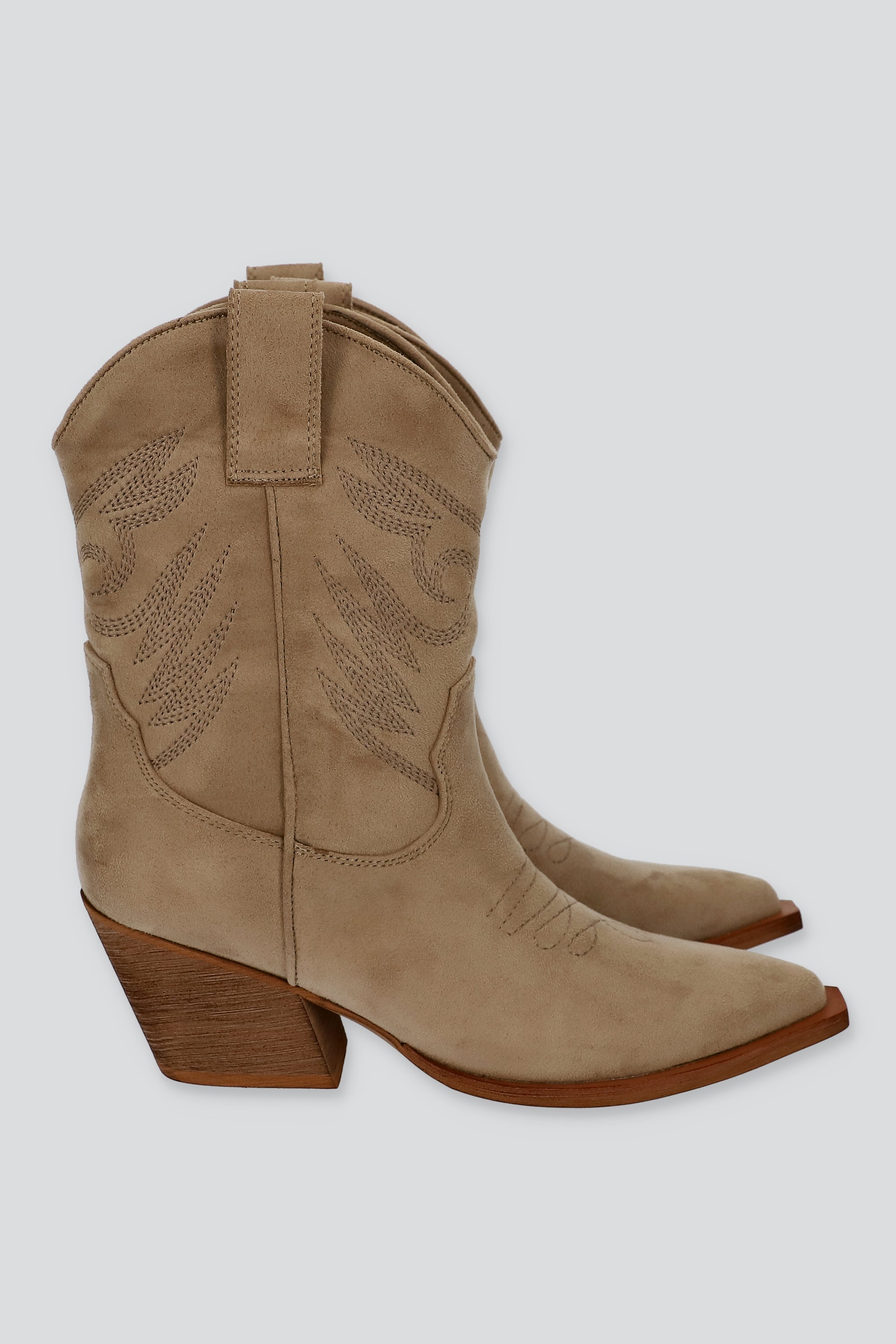 BOTIN VAQUERO SUADE NUDE