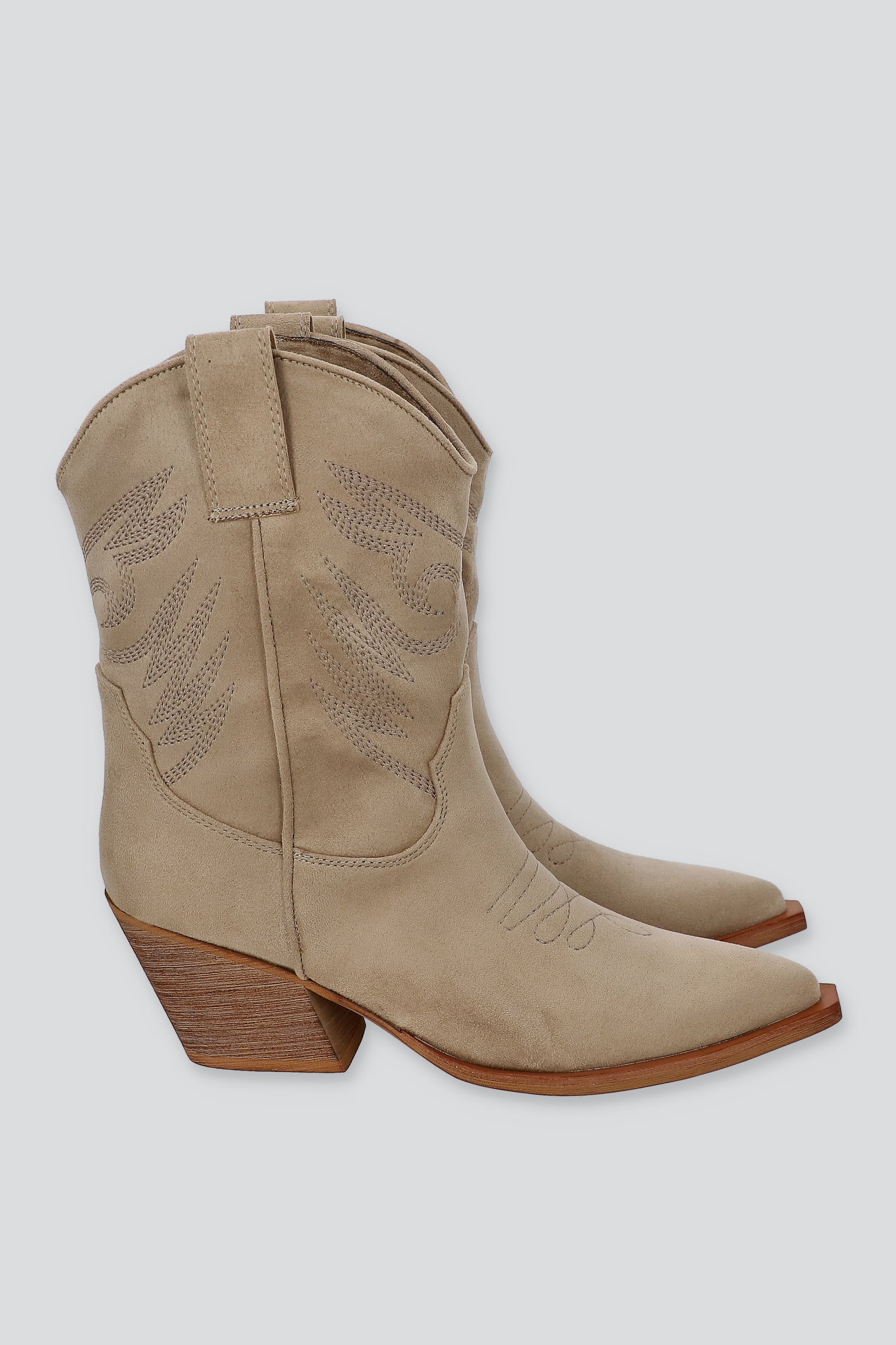 BOTIN VAQUERO SUADE NUDE