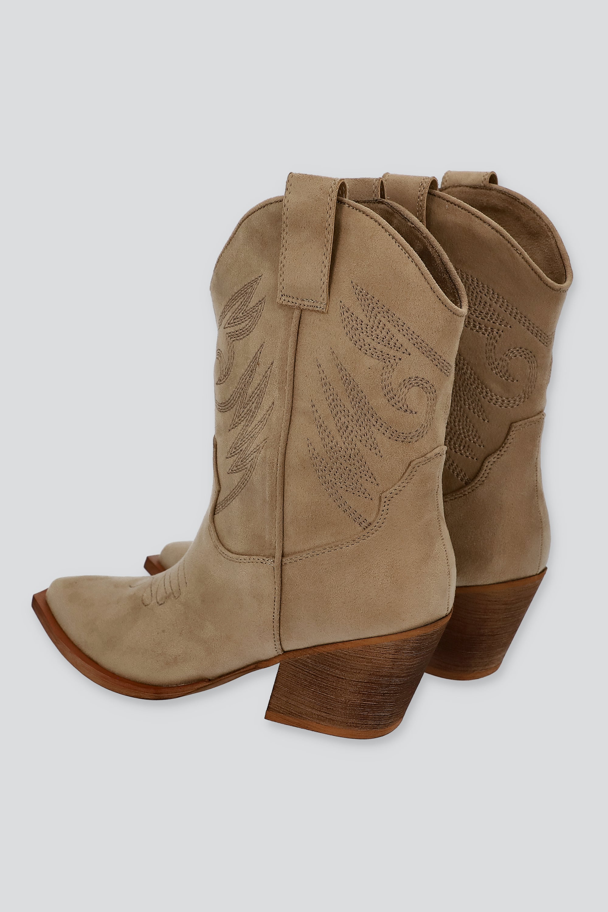 BOTIN VAQUERO SUADE NUDE