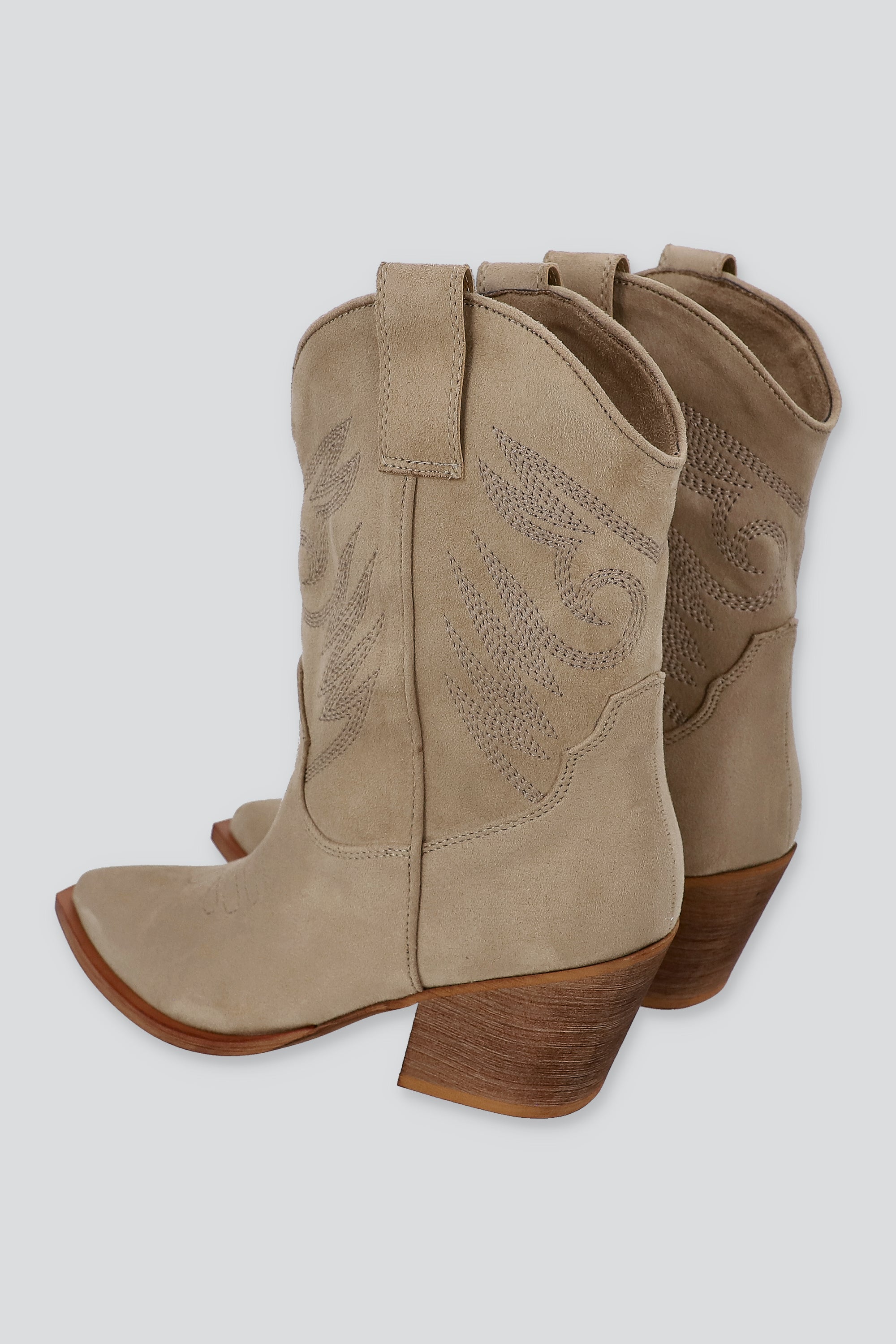 BOTIN VAQUERO SUADE NUDE