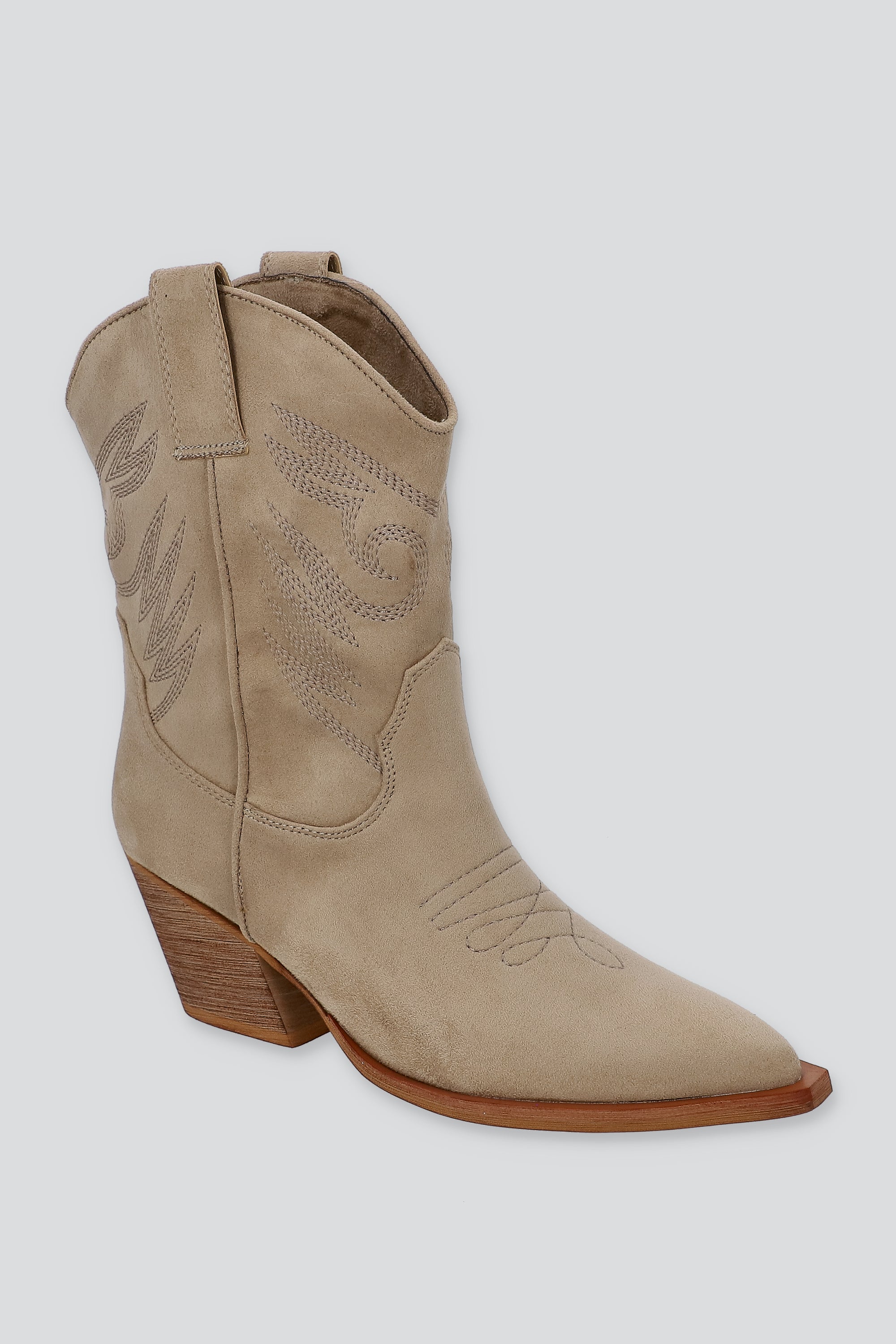 BOTIN VAQUERO SUADE NUDE