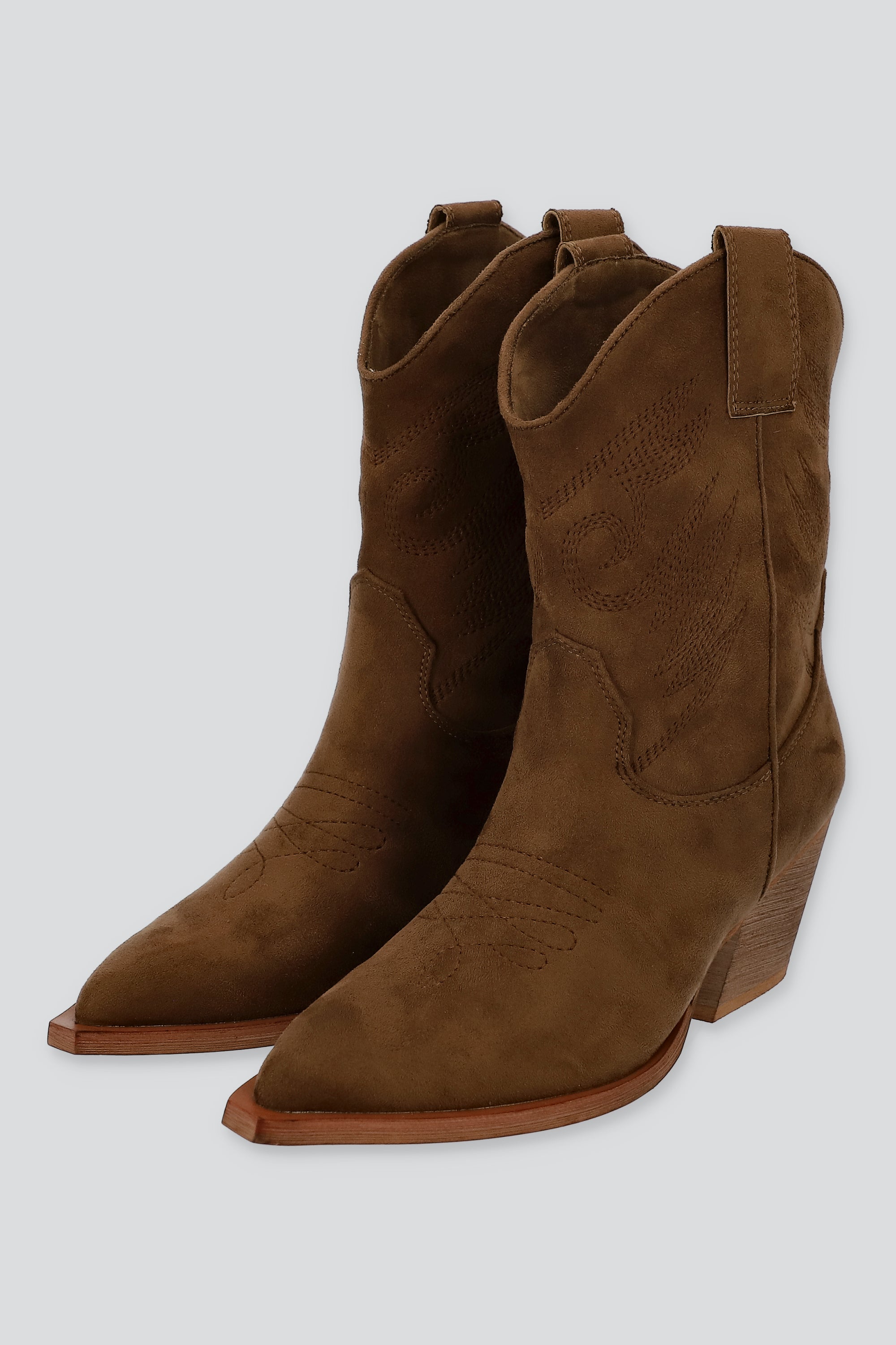 BOTIN VAQUERO SUADE CAMELLO
