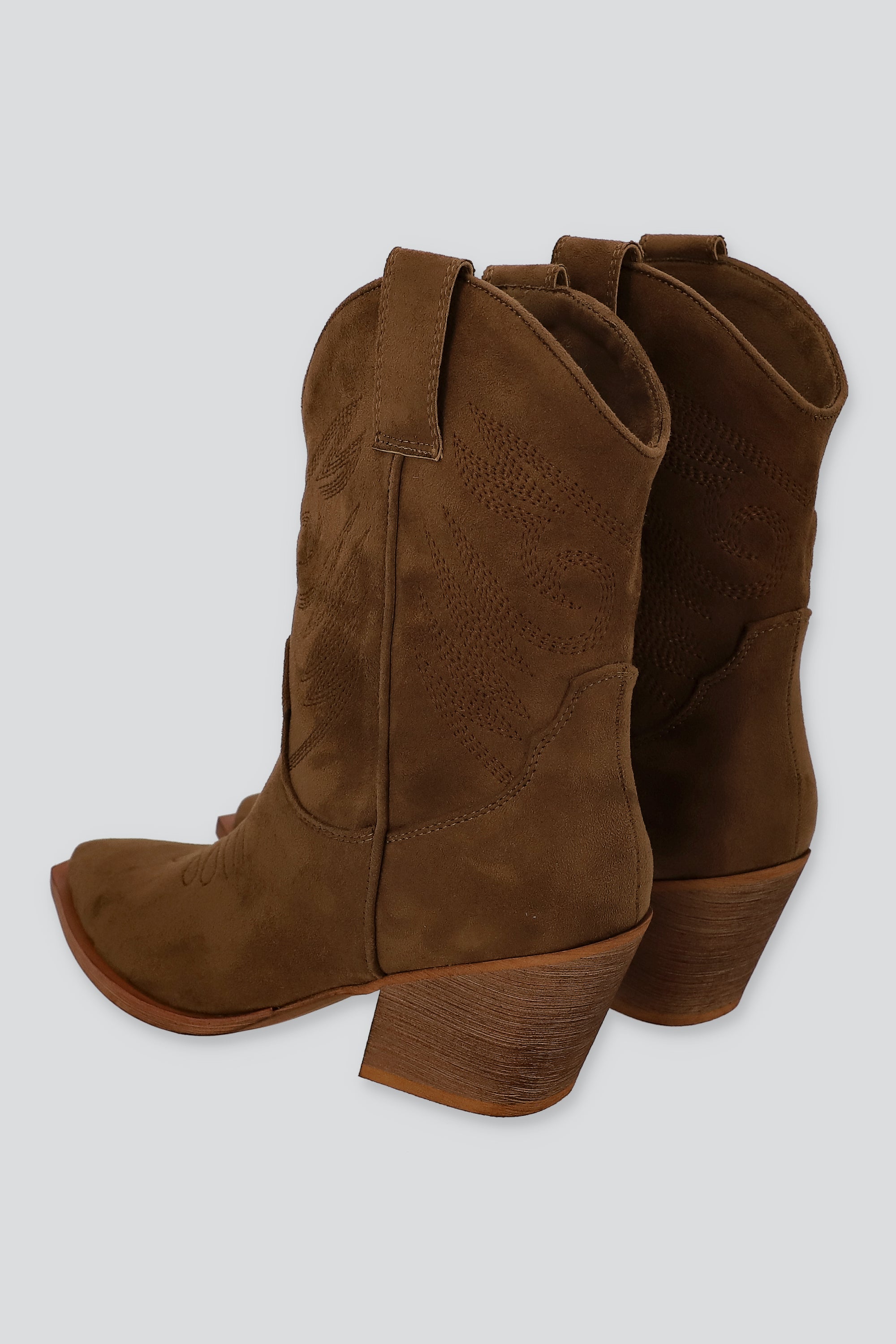 BOTIN VAQUERO SUADE CAMELLO
