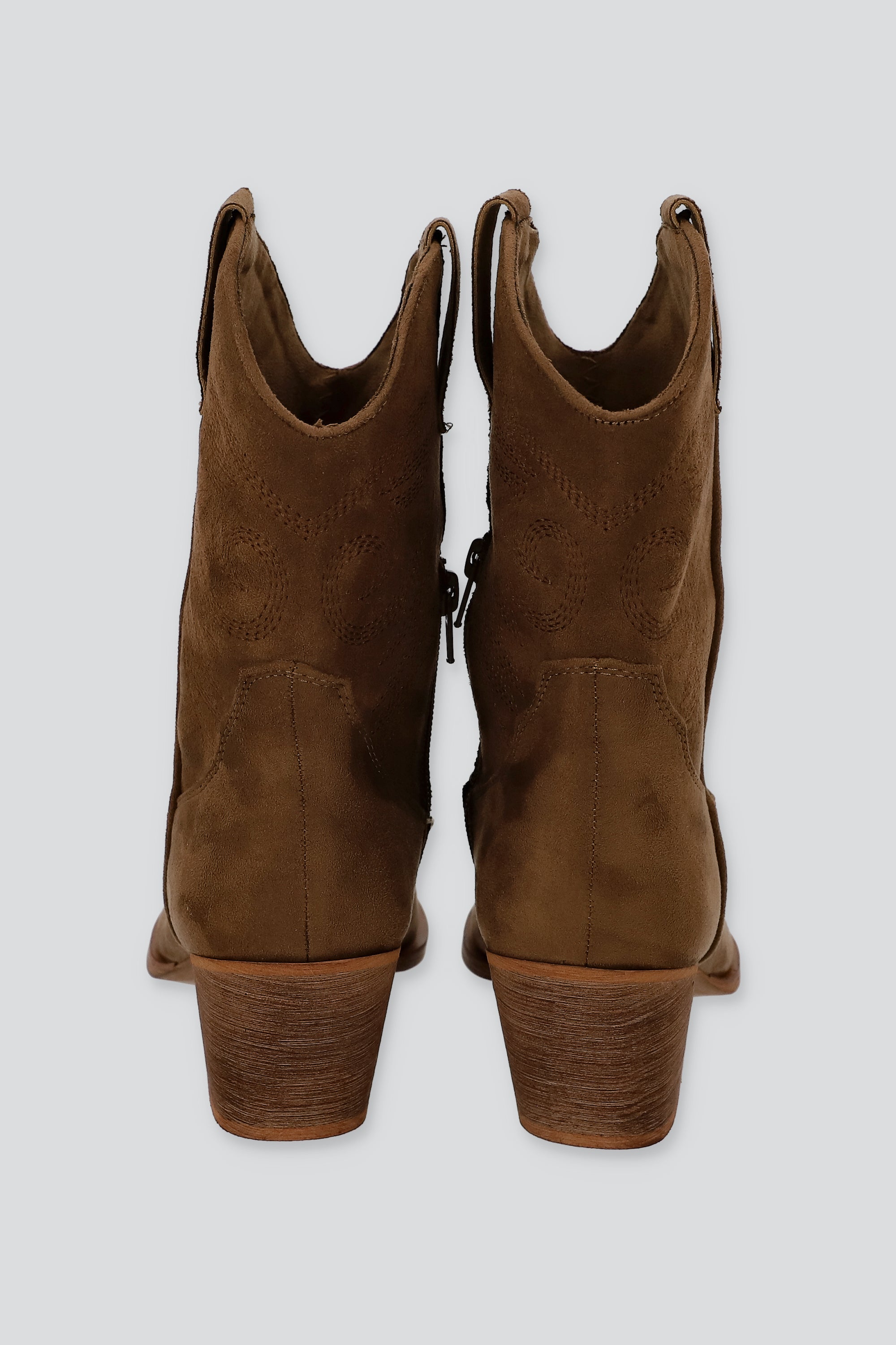 BOTIN VAQUERO SUADE CAMELLO