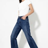 Jeans flare cintura media