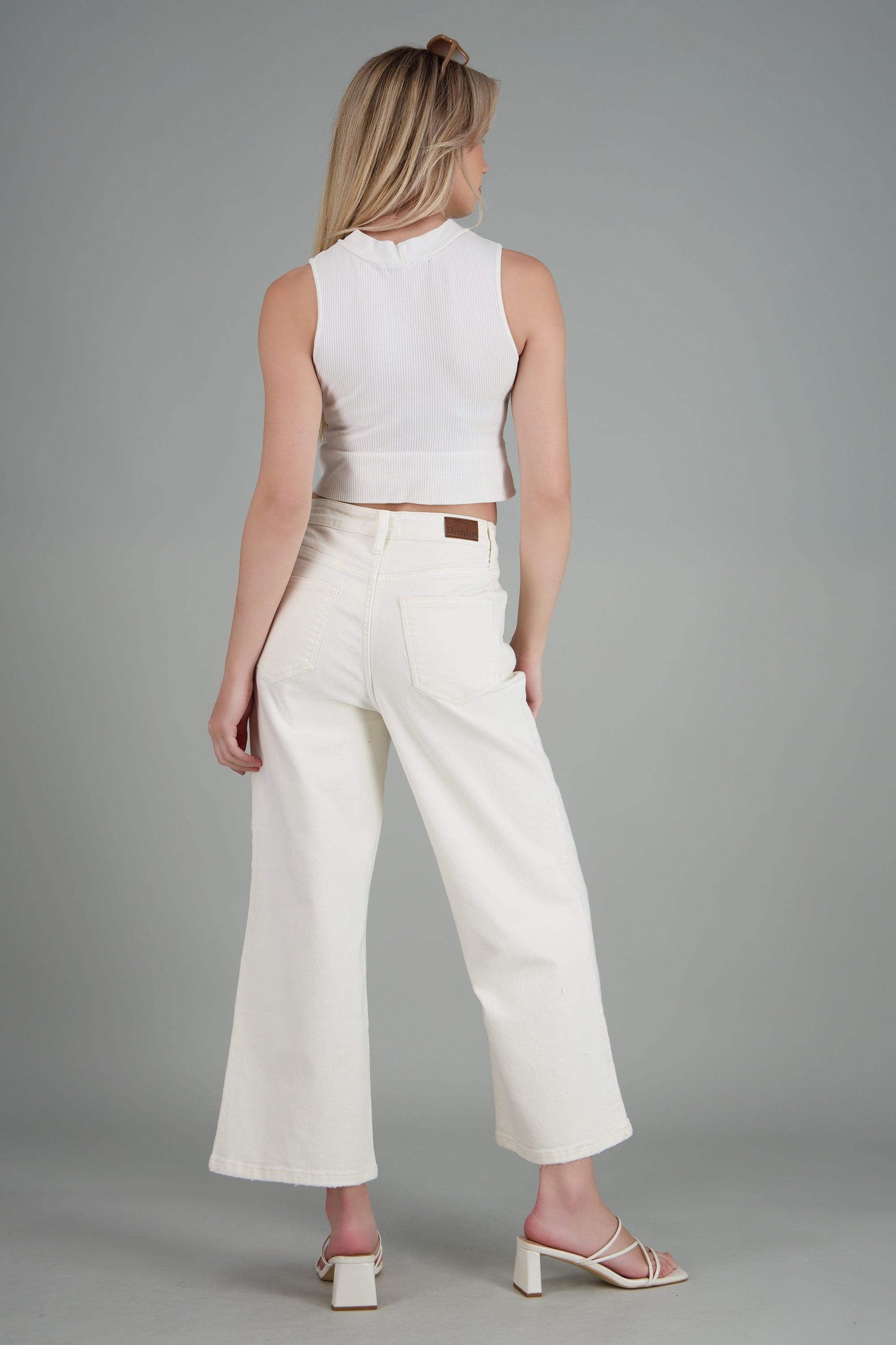 Jeans culotte mid rise HUESO