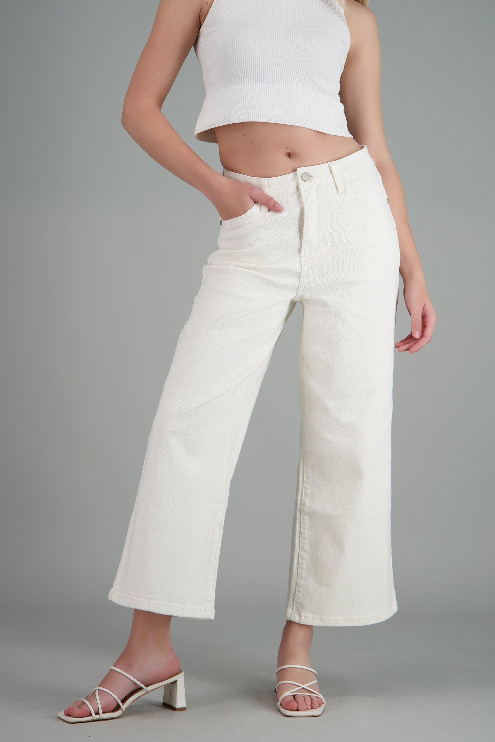 Jeans culotte mid rise HUESO
