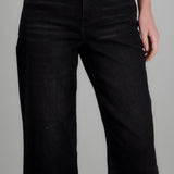 JEANS CROPPED MID RISE
