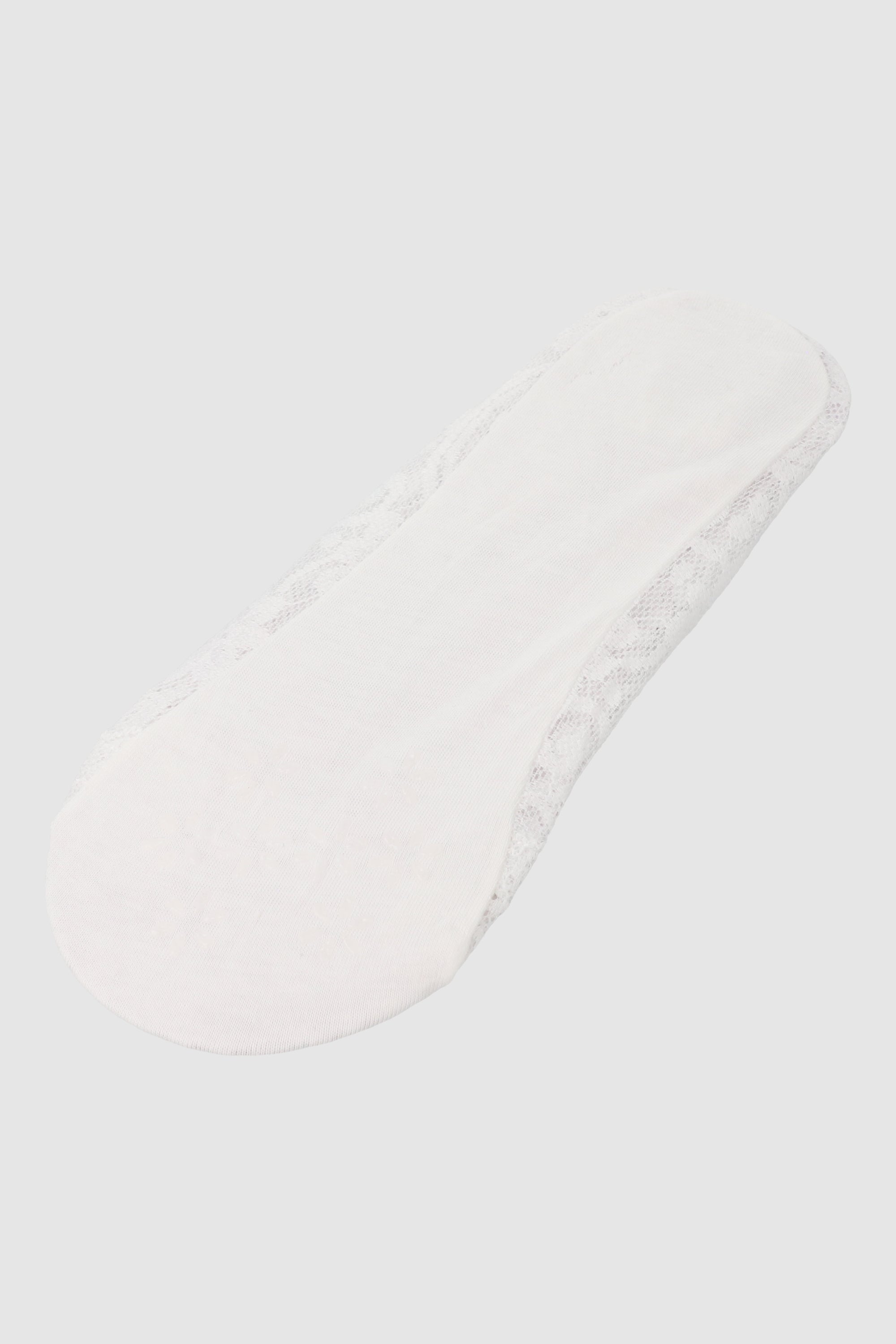 Cubrepie encaje BLANCO