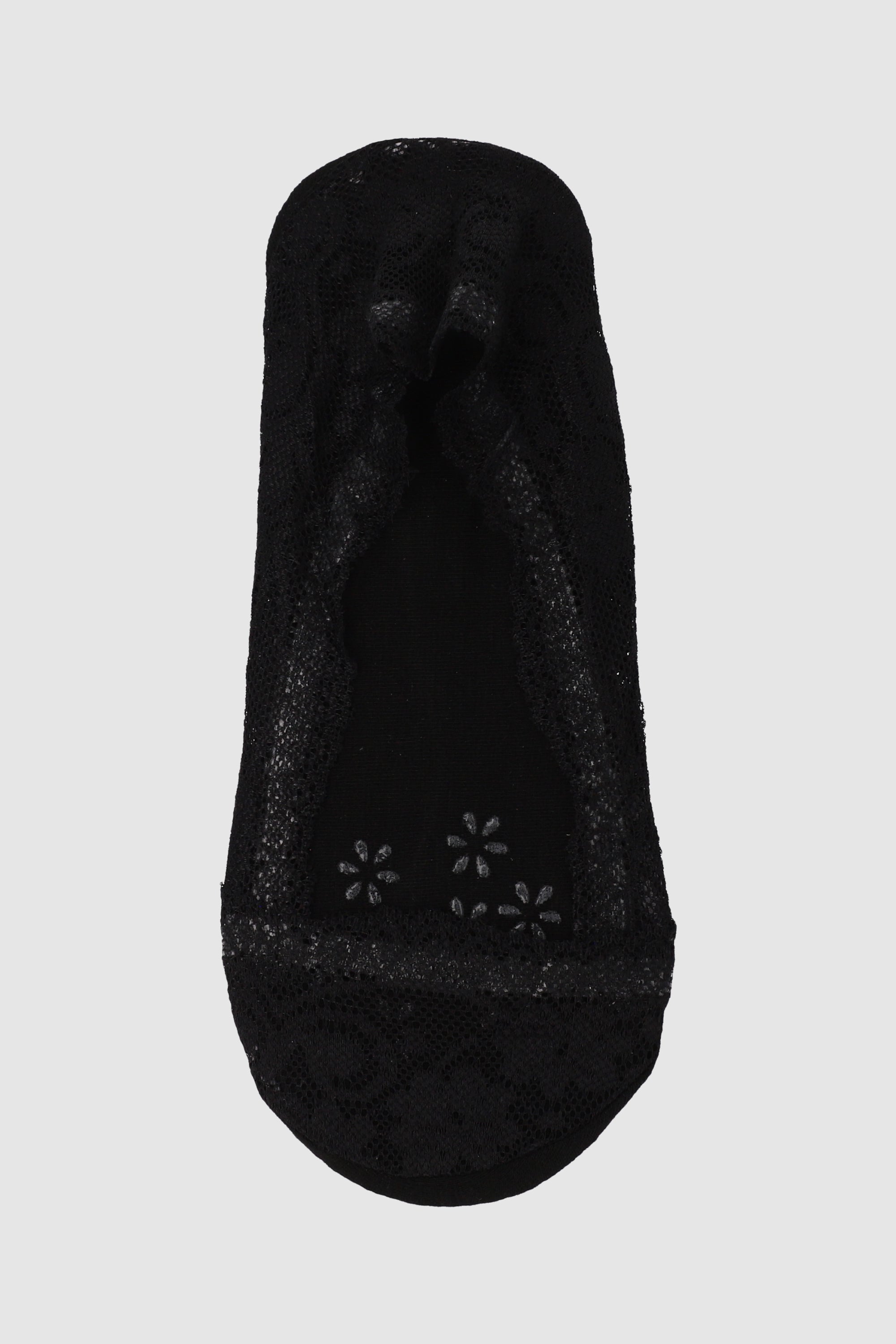 Cubrepie encaje NEGRO