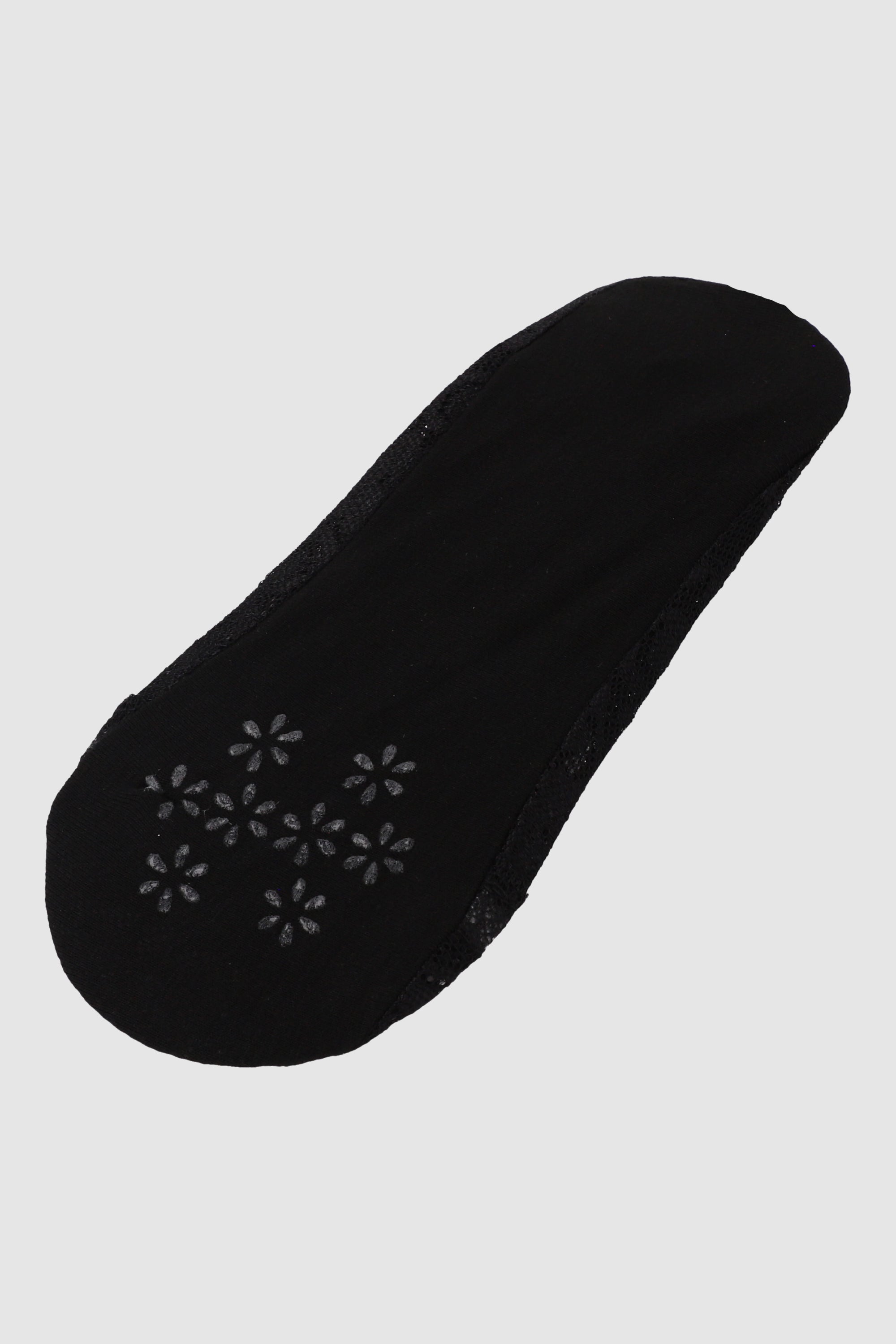 Cubrepie encaje NEGRO