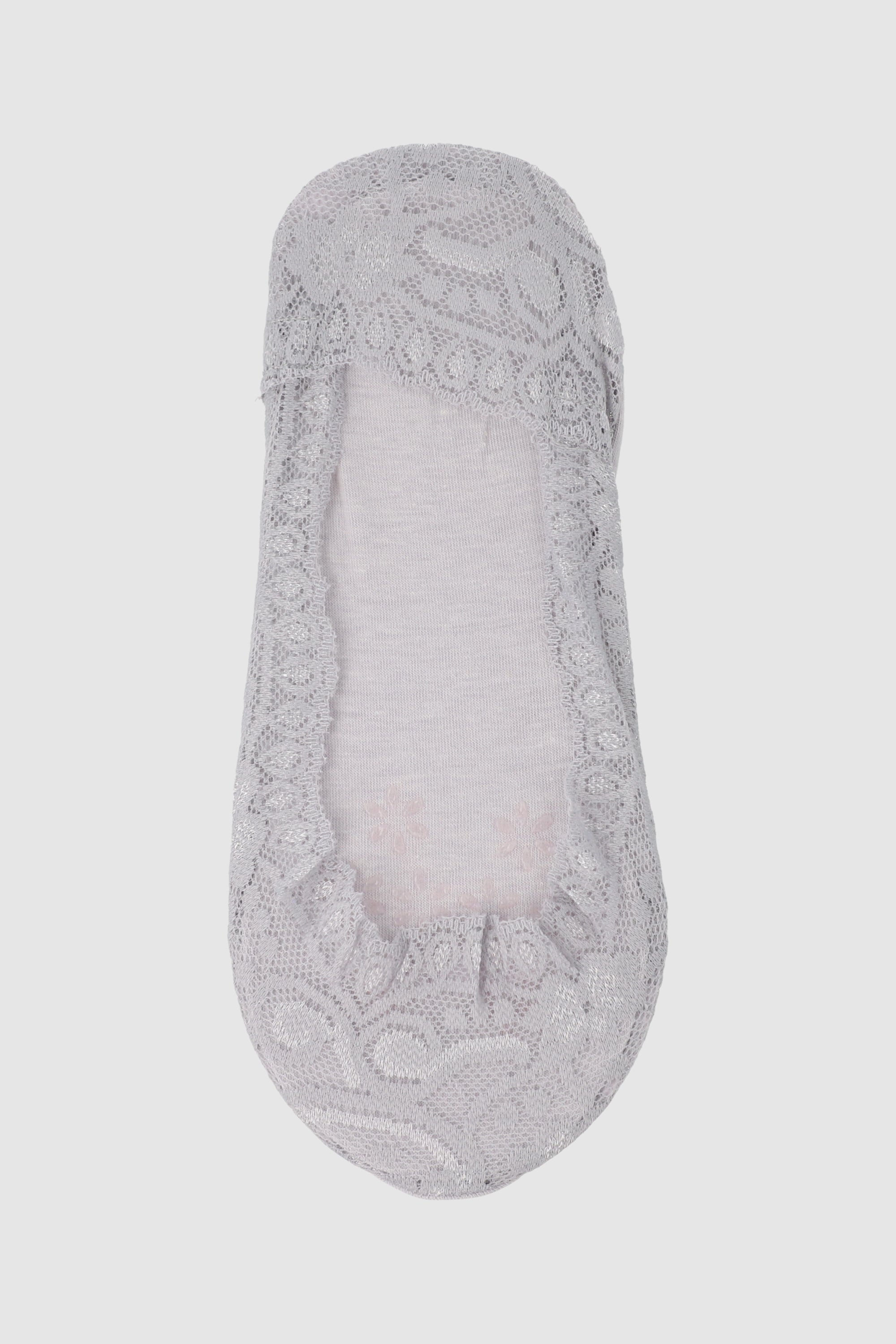 Cubrepie encaje GRIS