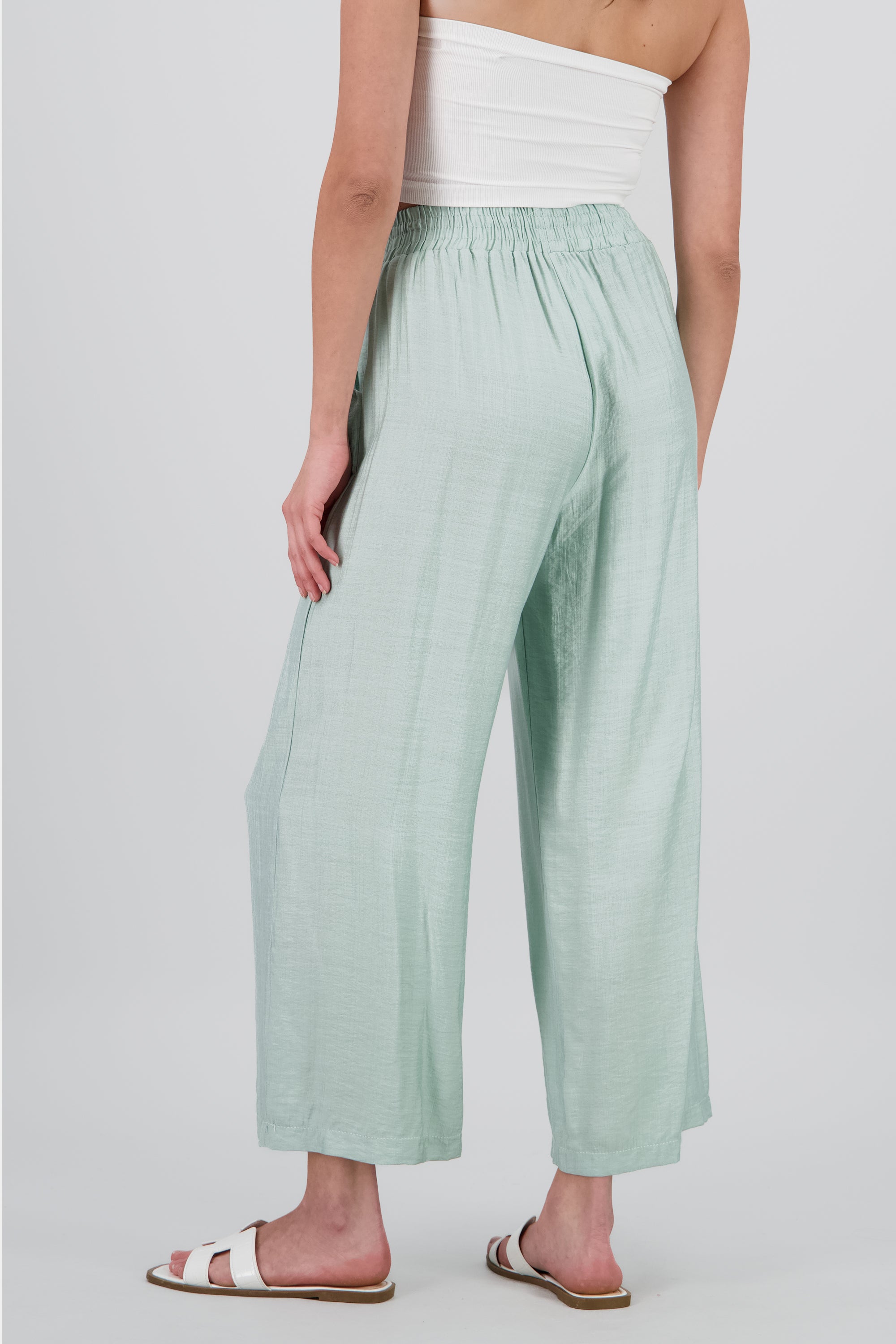 PANTALON AMPLIO VERDE