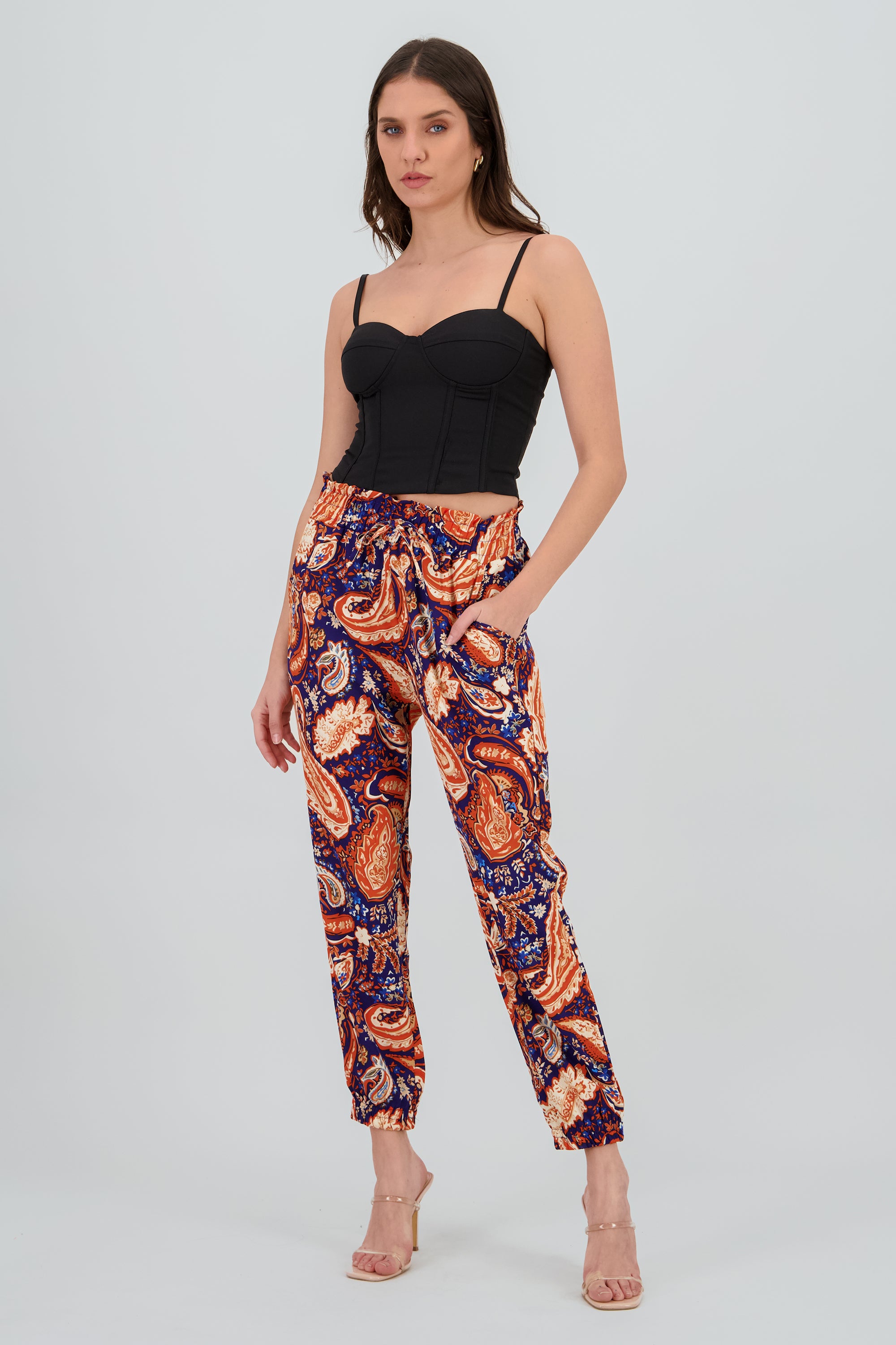 PANTALON ESTAMPADO MULTICOLOR