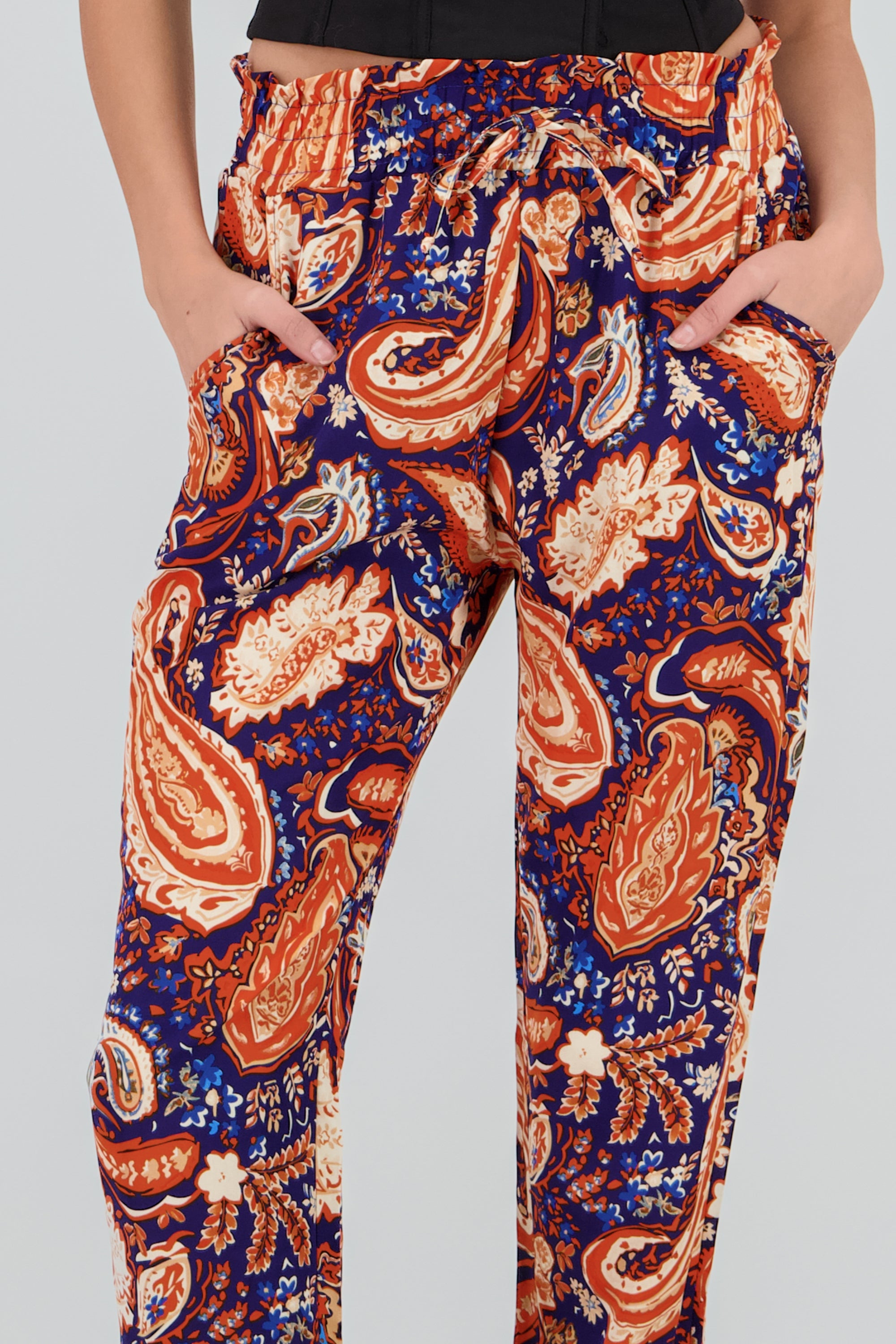 PANTALON ESTAMPADO MULTICOLOR