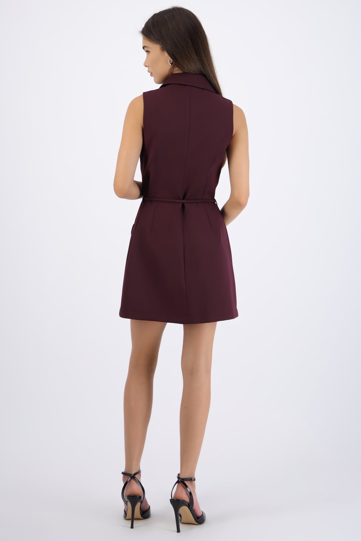 Vestido blazer botones UVA