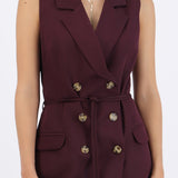 Vestido blazer botones