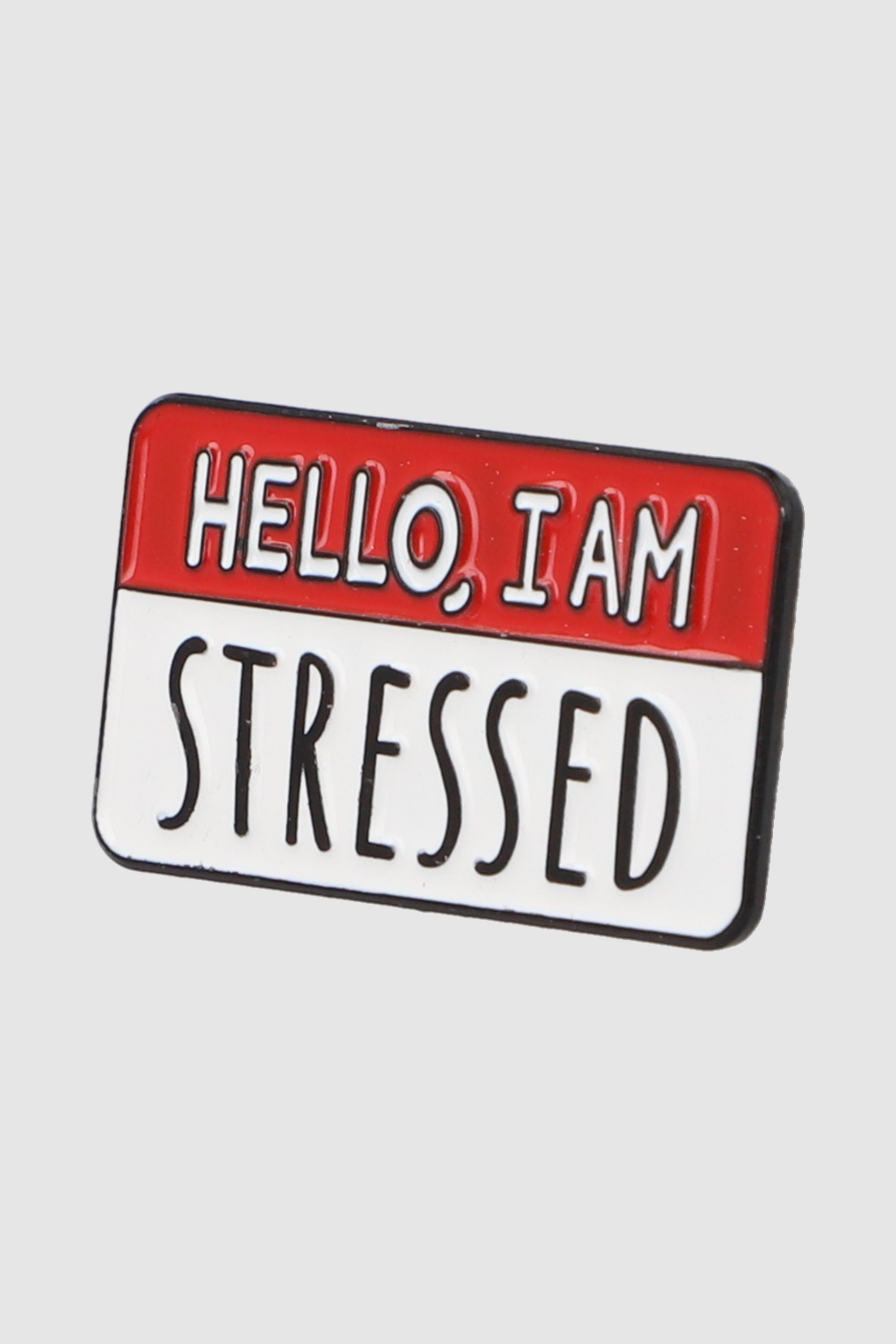Pin hello im stressed ROJO