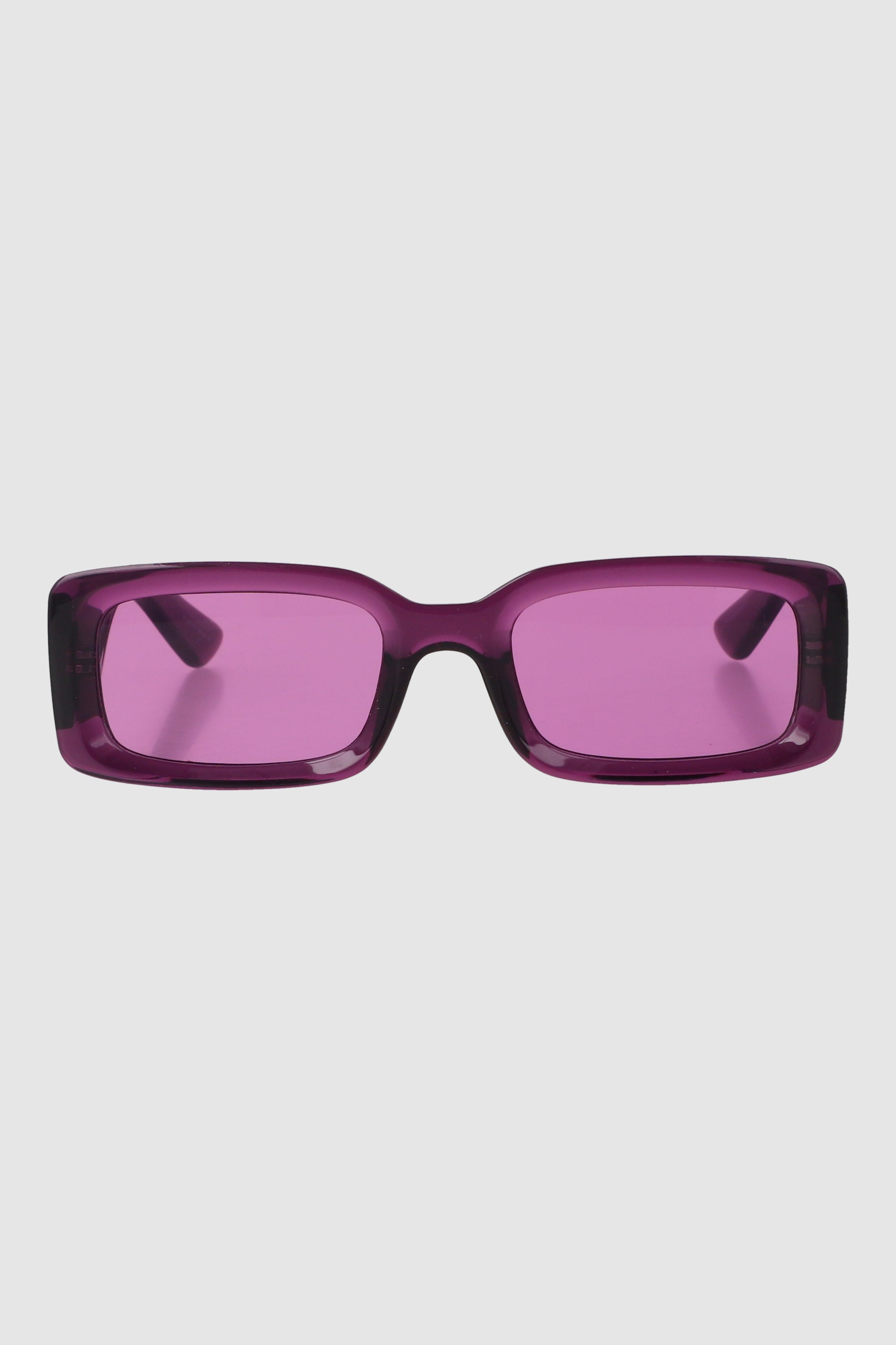 Lentes rectangulo pasta MORADO