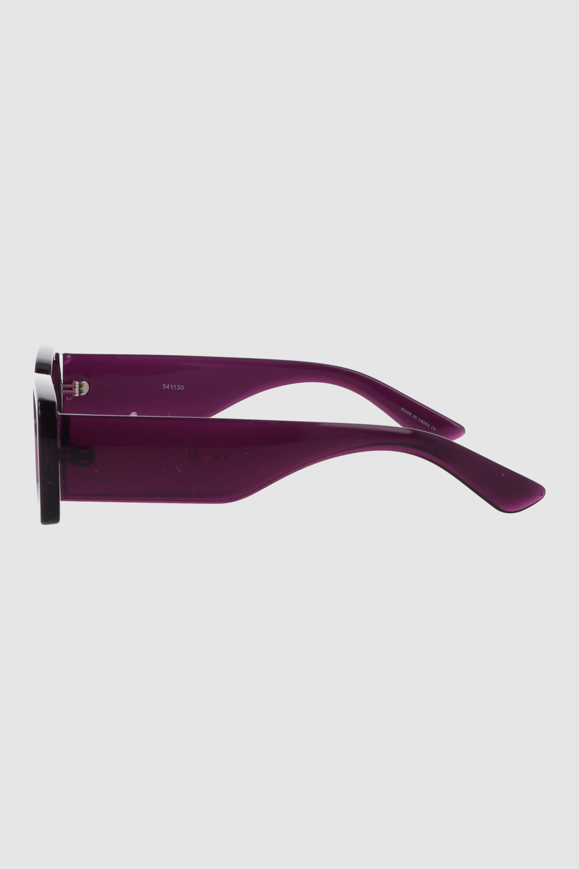 Lentes rectangulo pasta MORADO