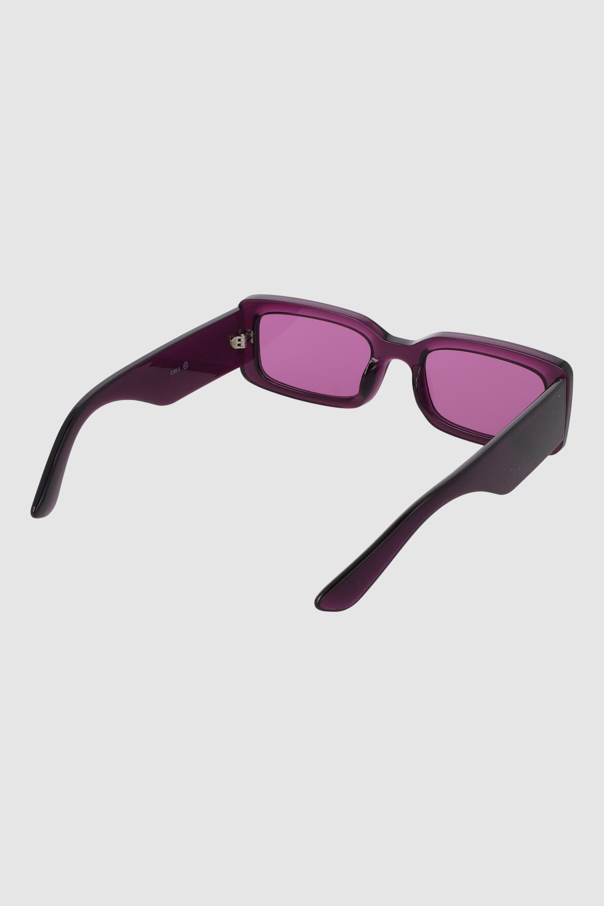 Lentes rectangulo pasta MORADO