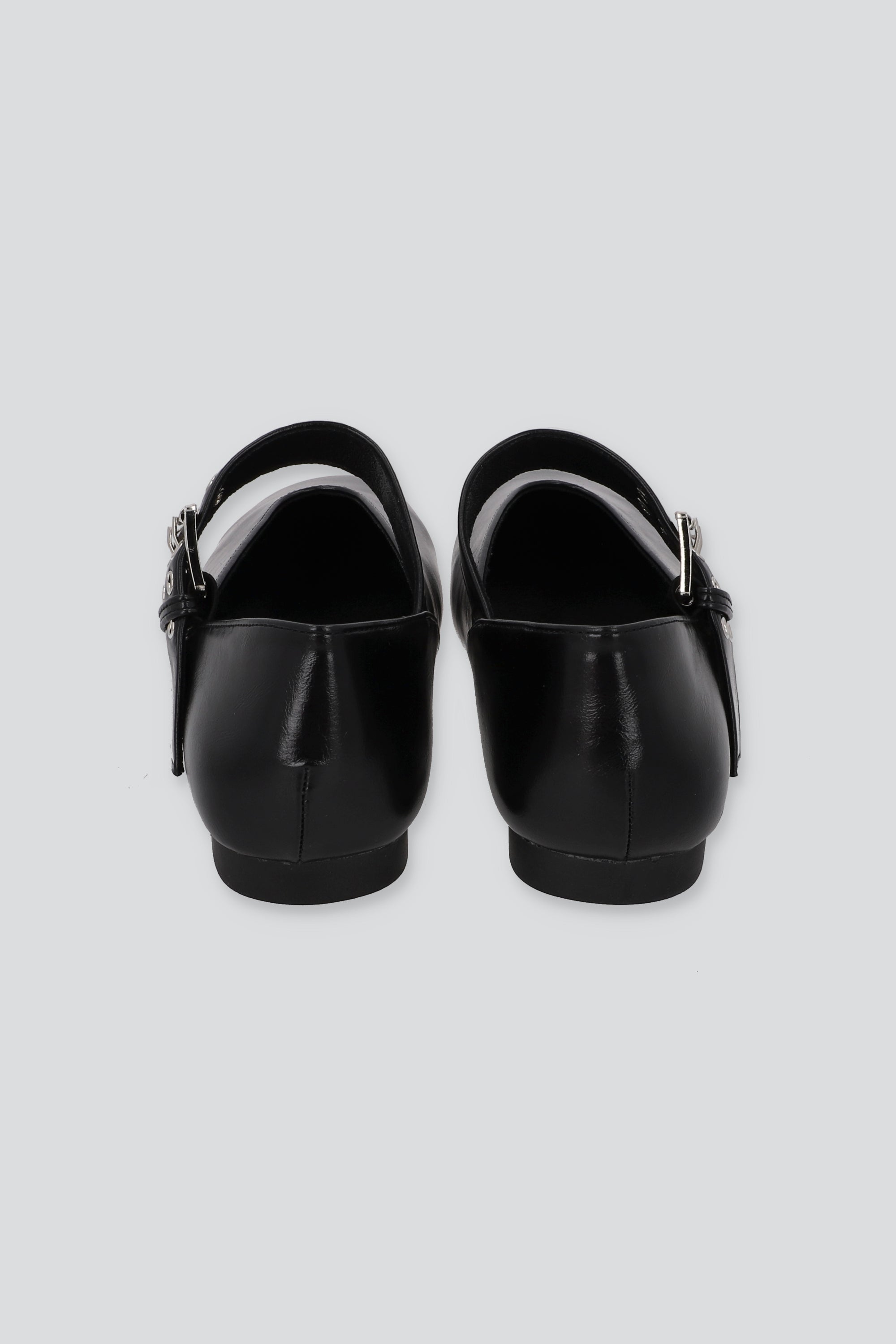 Flat mary jane empeine cerrado NEGRO