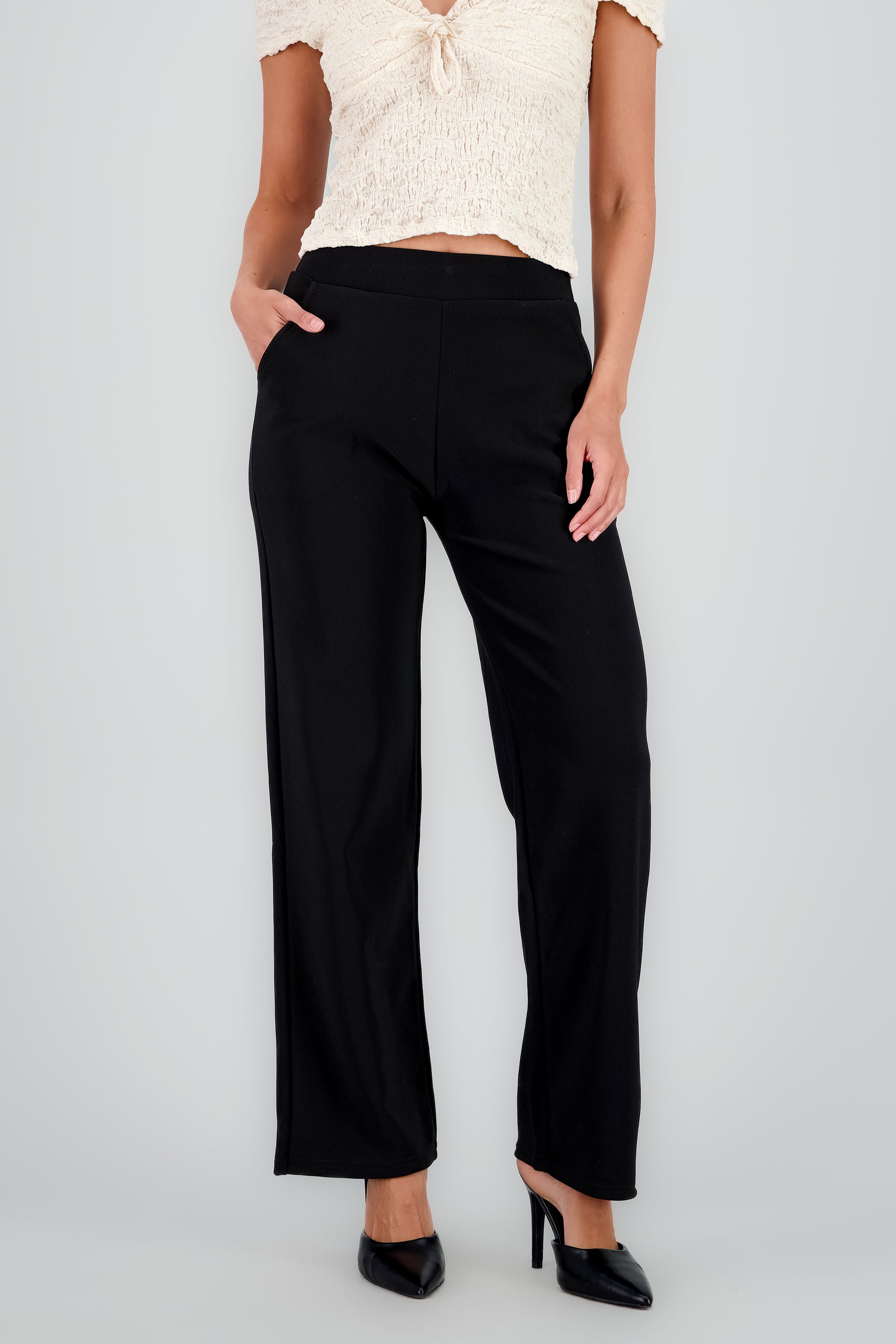 Pantalon vestir NEGRO