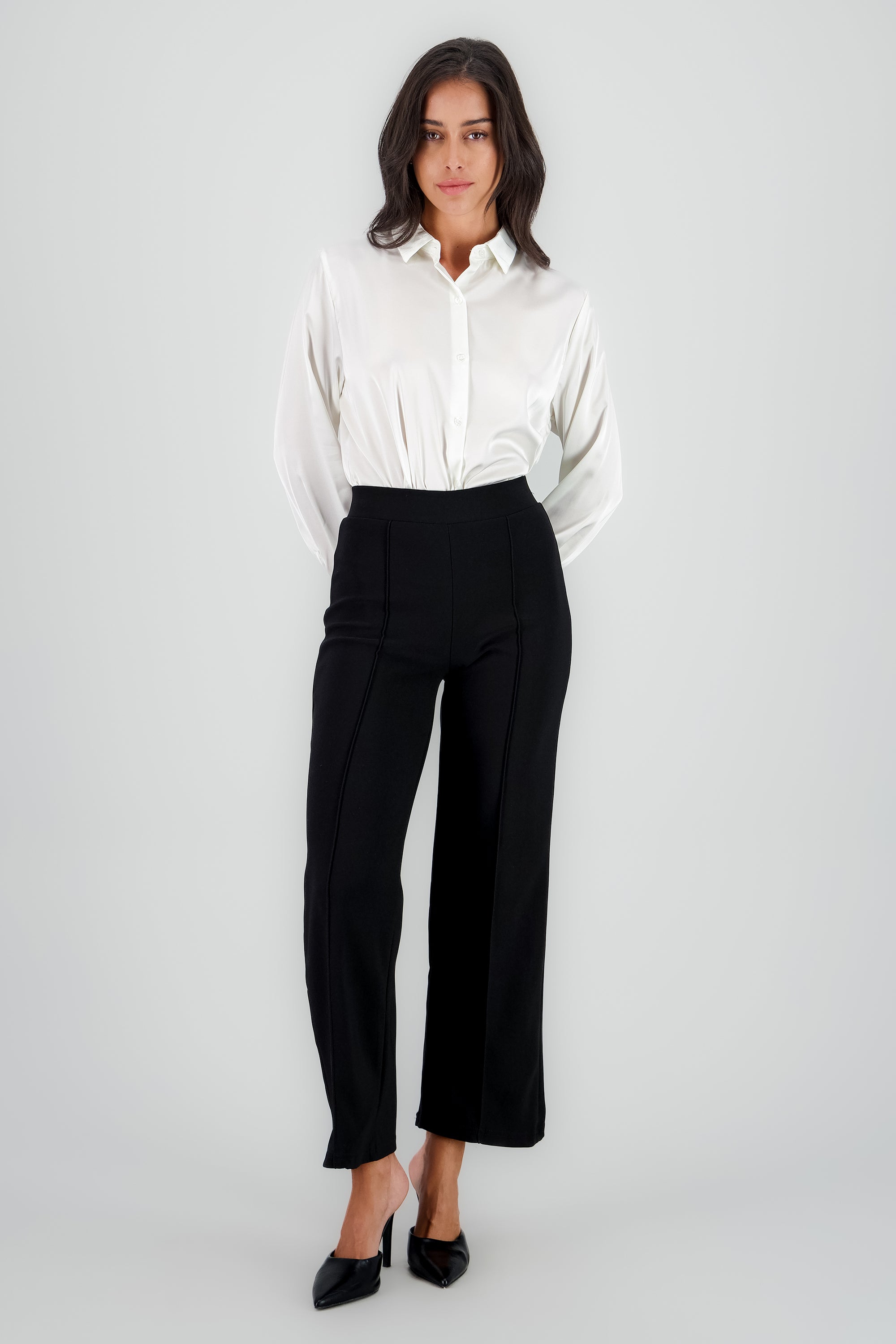 PANTALON DE VESTIR NEGRO