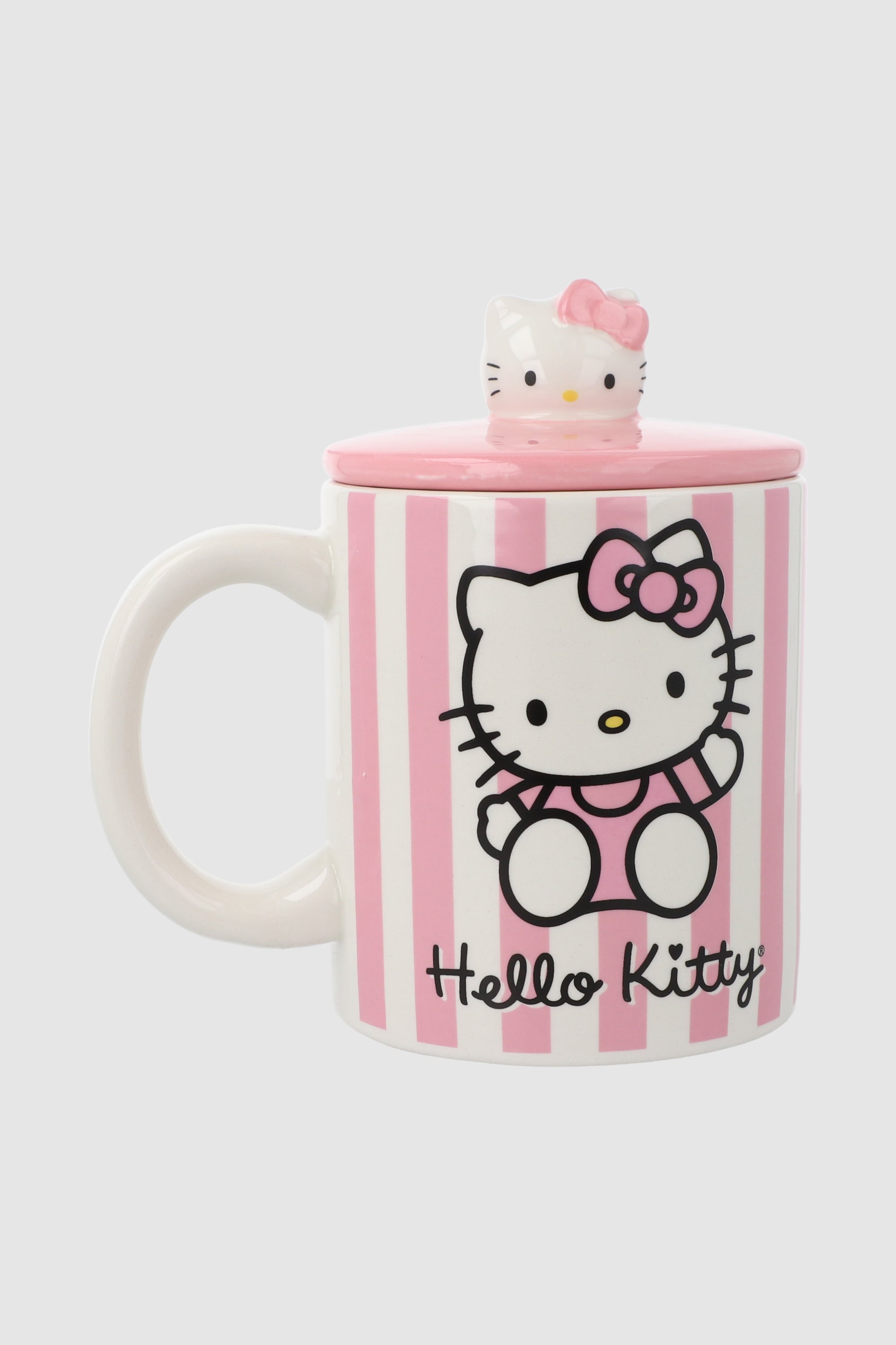 Taza líneas Hello Kitty ROSA COMBO