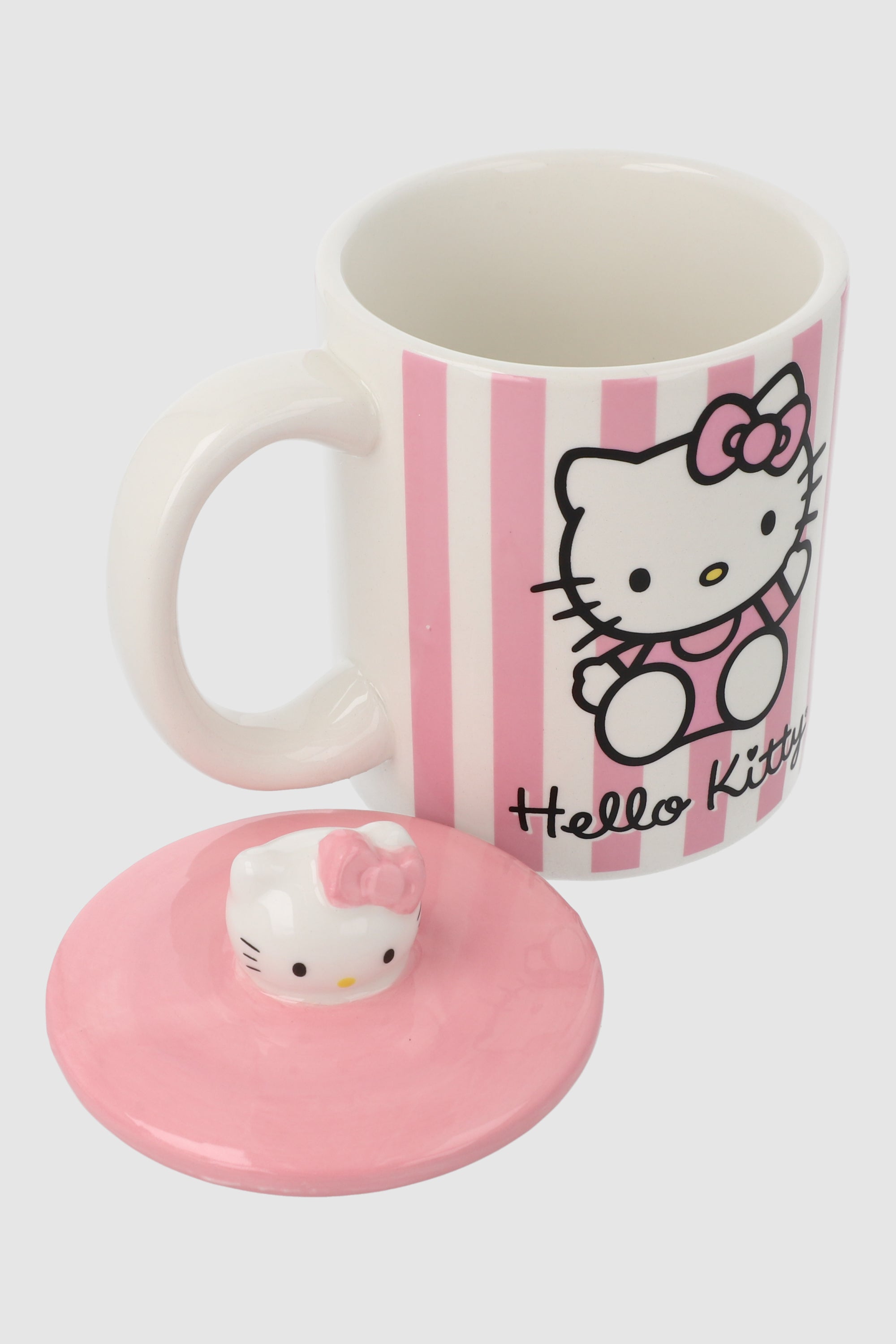 Taza líneas Hello Kitty ROSA COMBO