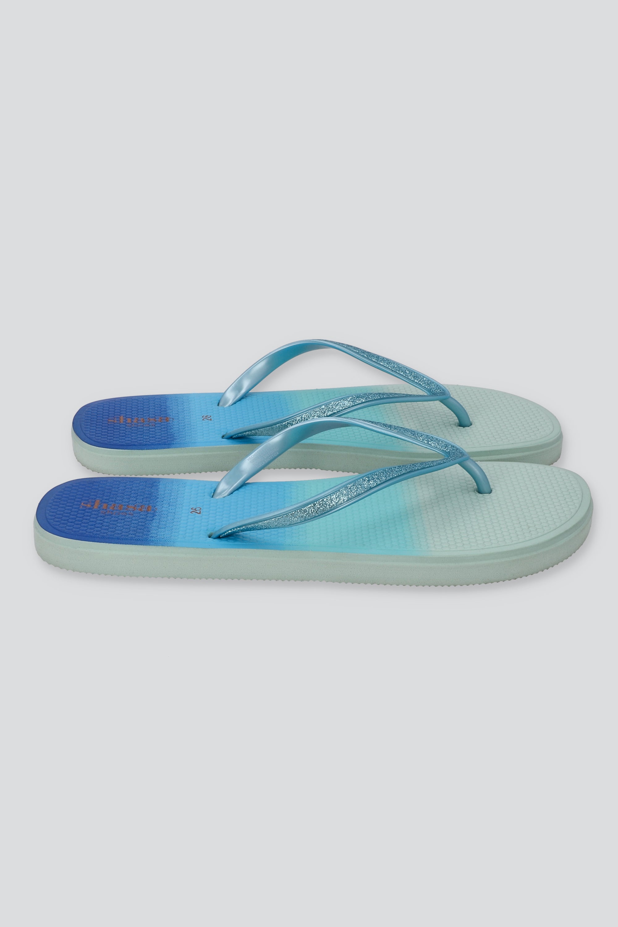 FLIP FLOP OMBRE GLITTER AZUL