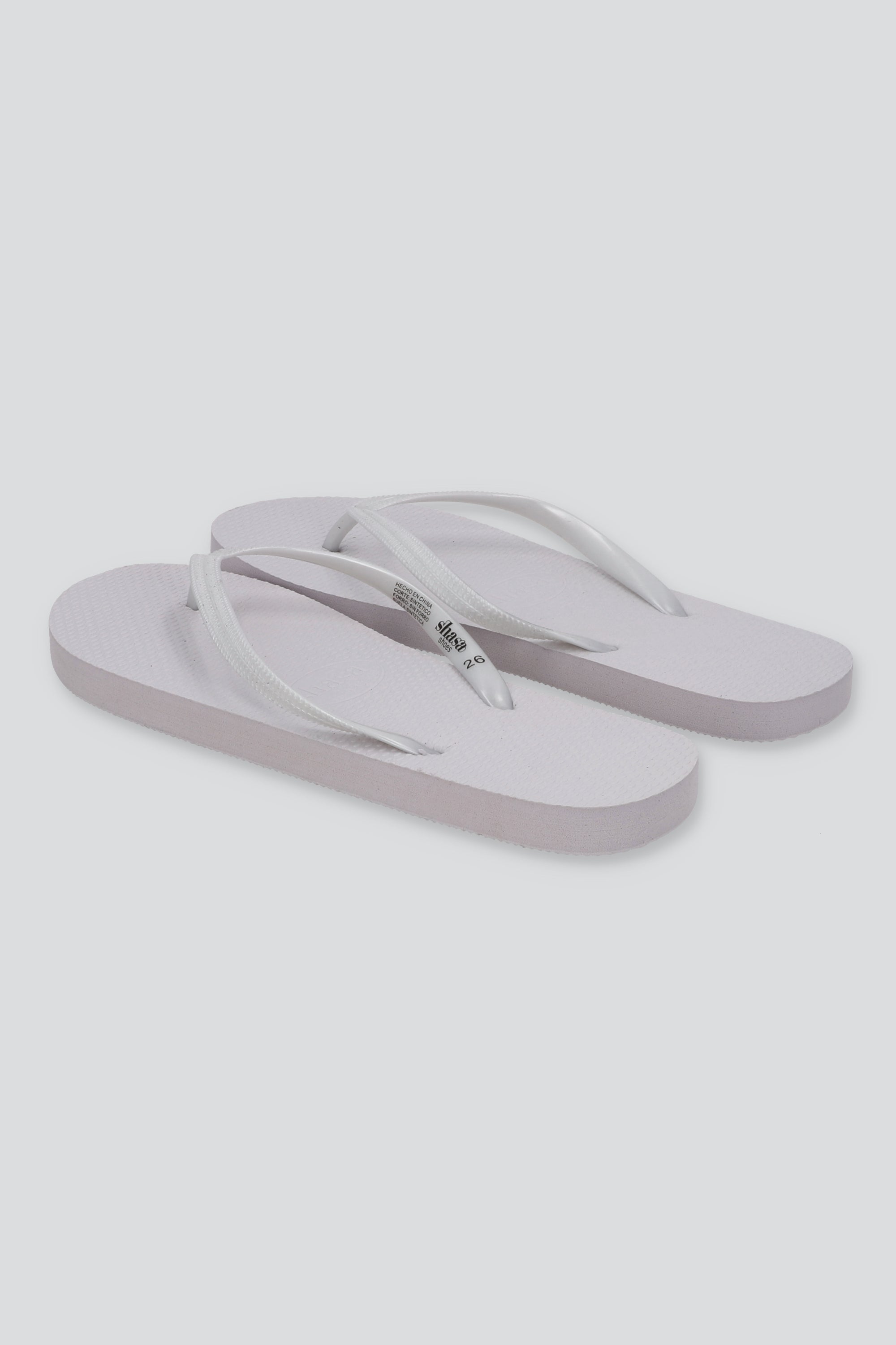 FLIP FLOP BASICA SUAVE BLANCO