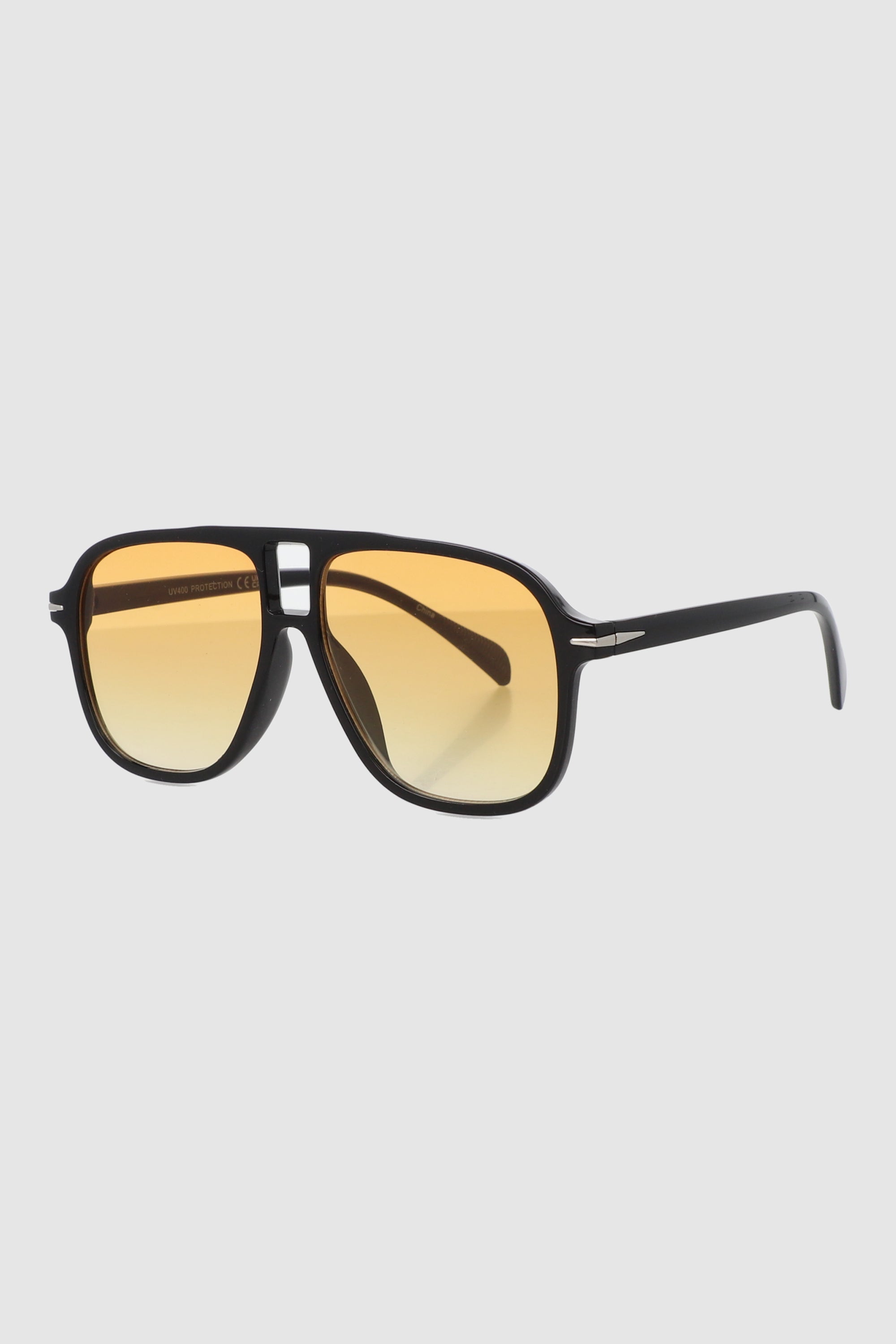 Lentes aviador pasta oversize AMARILLO