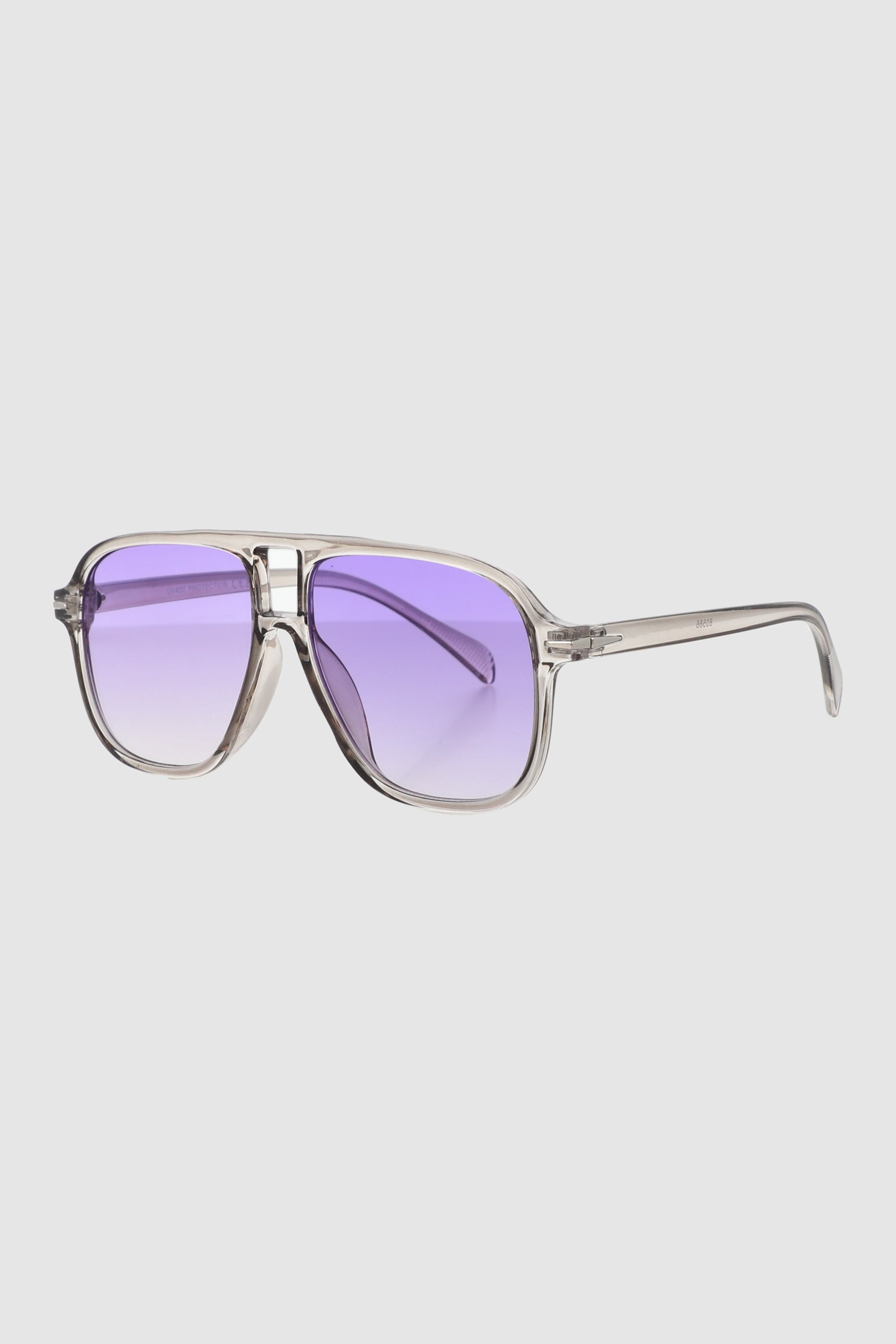 Lentes aviador pasta oversize GRIS