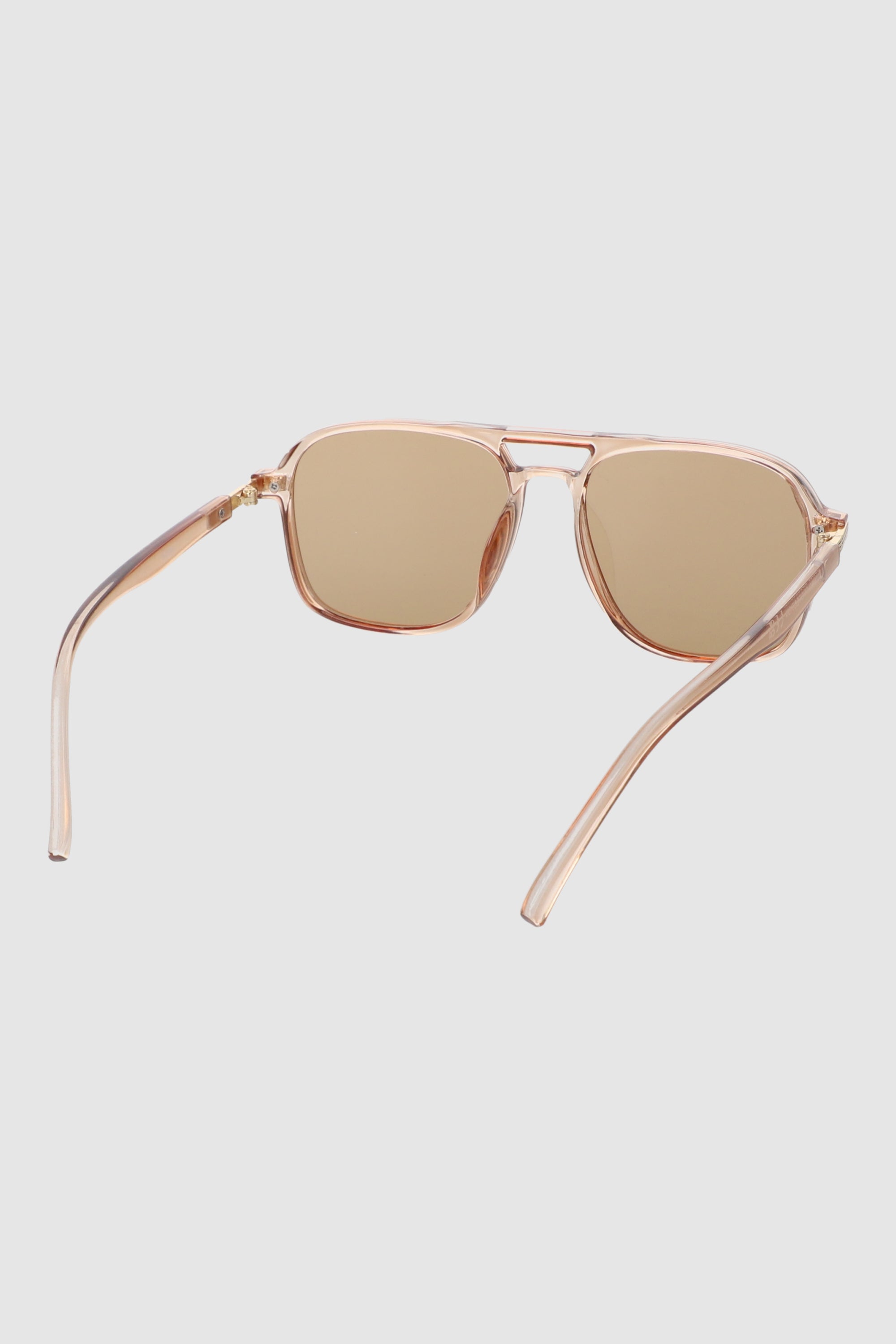 Lentes aviador rectangulo pasta BEIGE