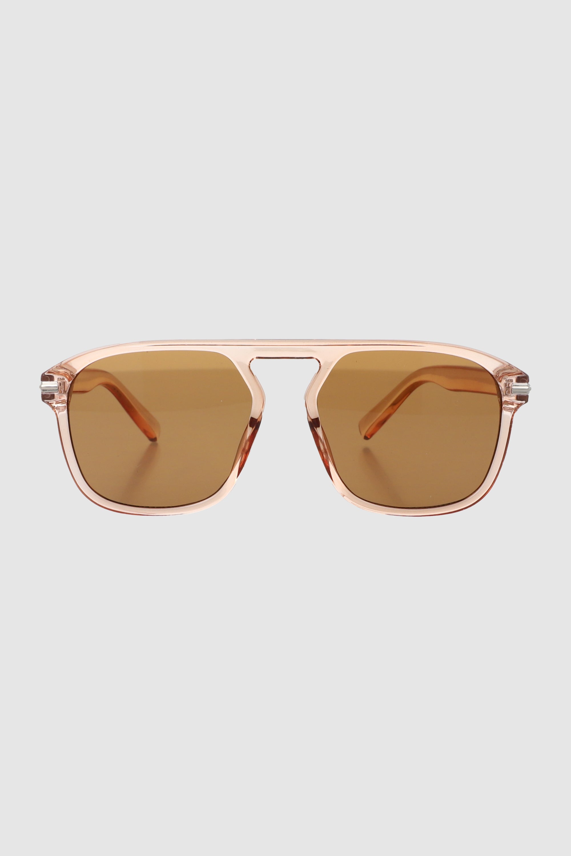 Lentes oversize aviador pasta BEIGE