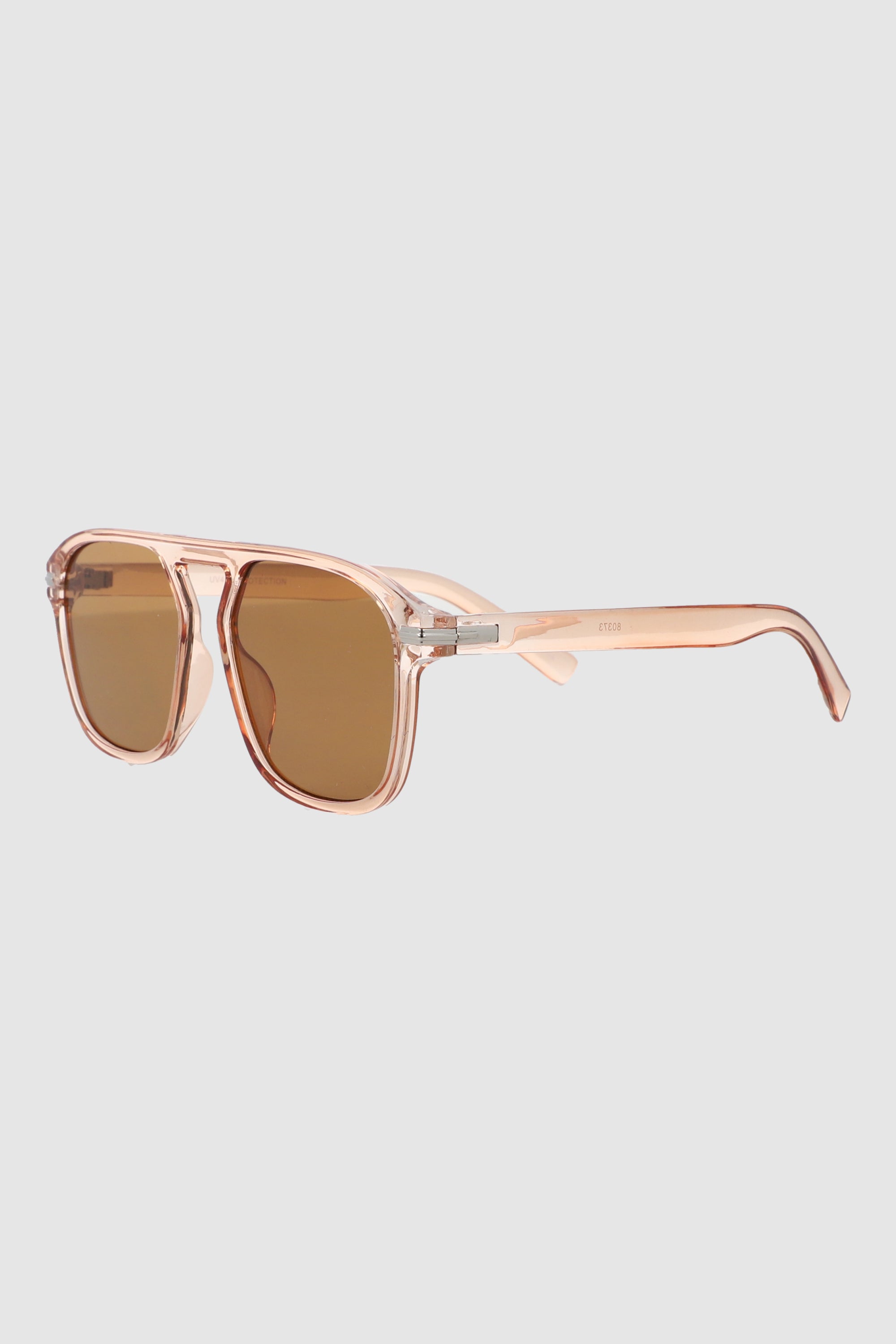 Lentes oversize aviador pasta BEIGE