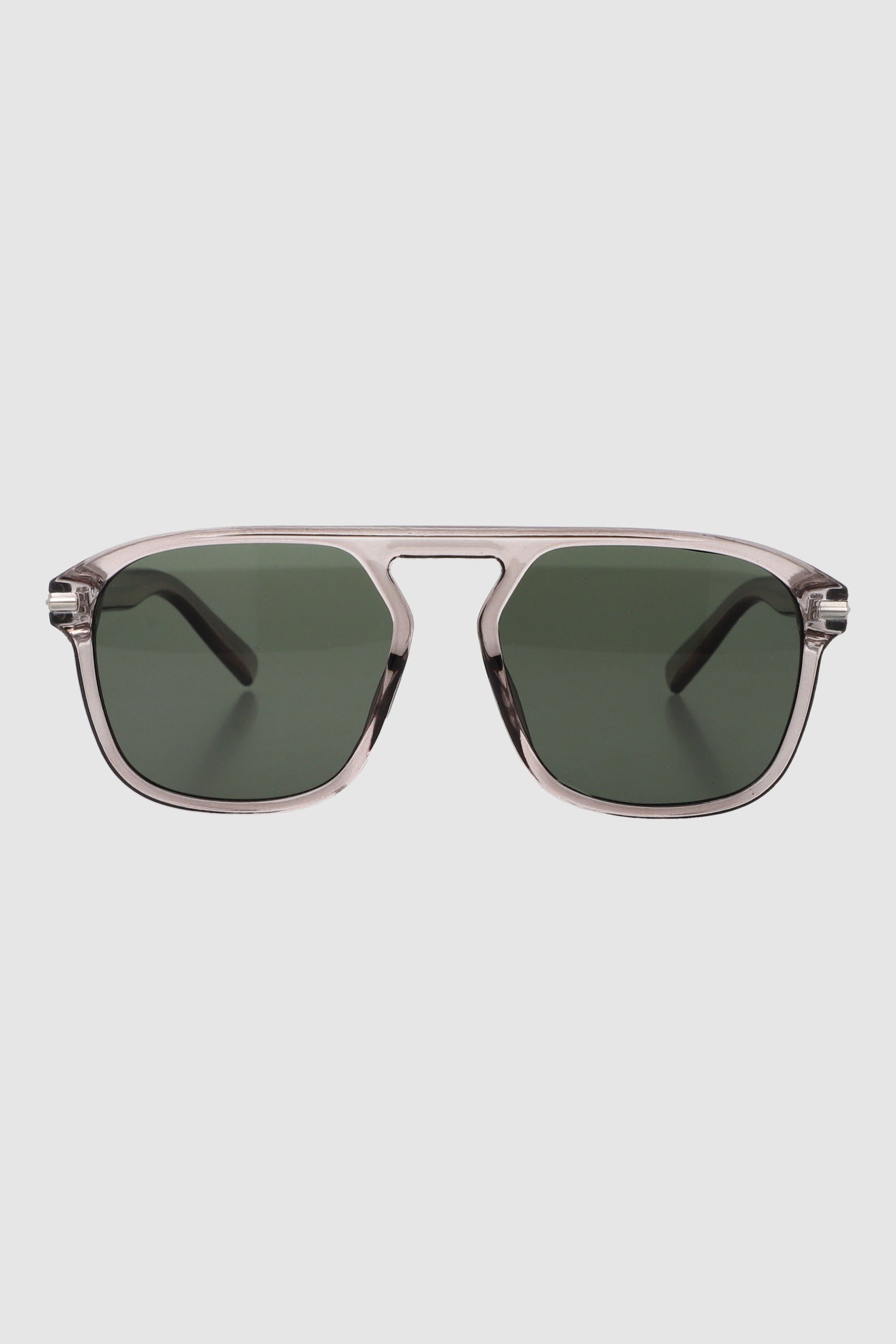 Lentes oversize aviador pasta GRIS