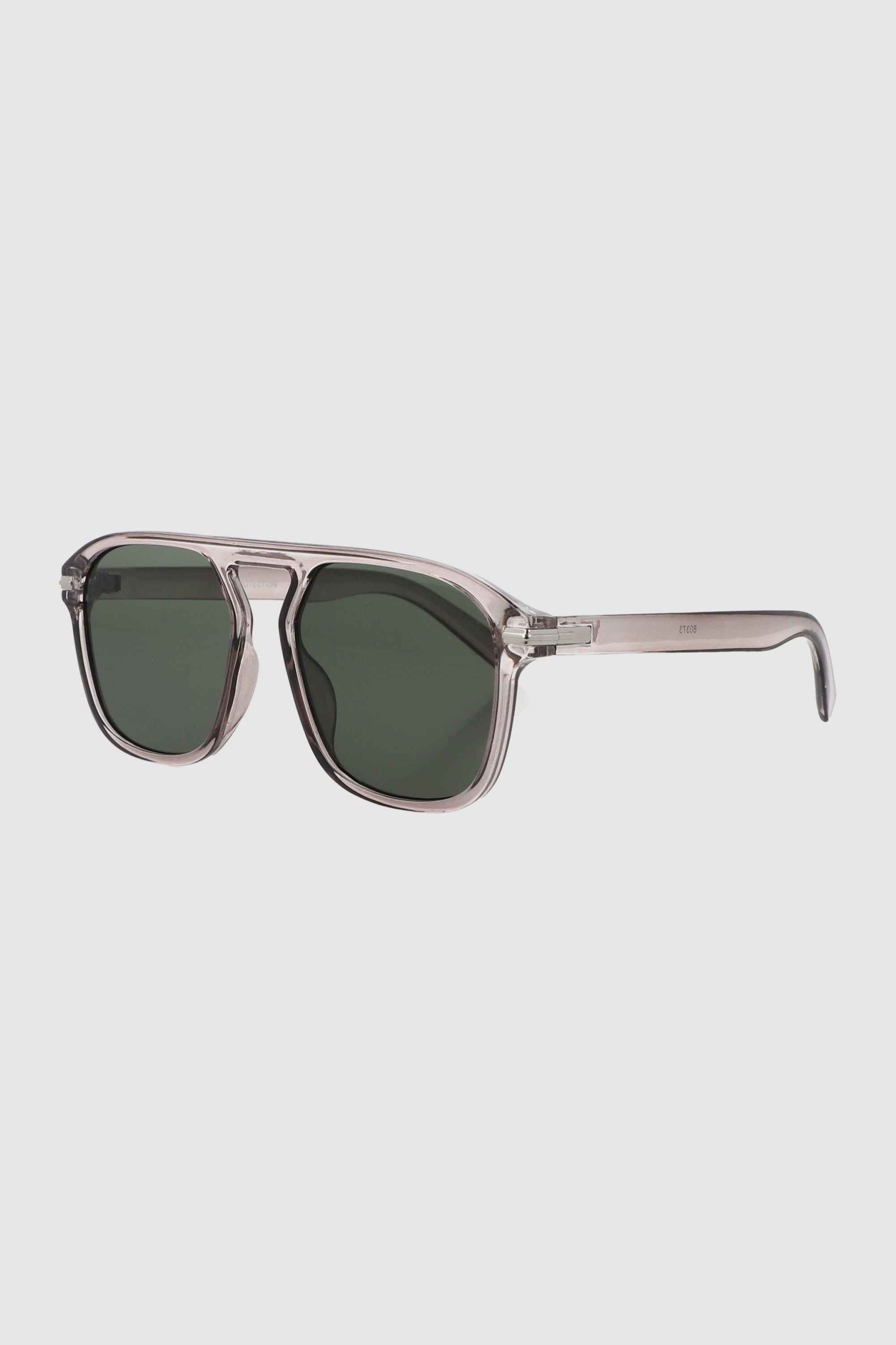 Lentes oversize aviador pasta GRIS